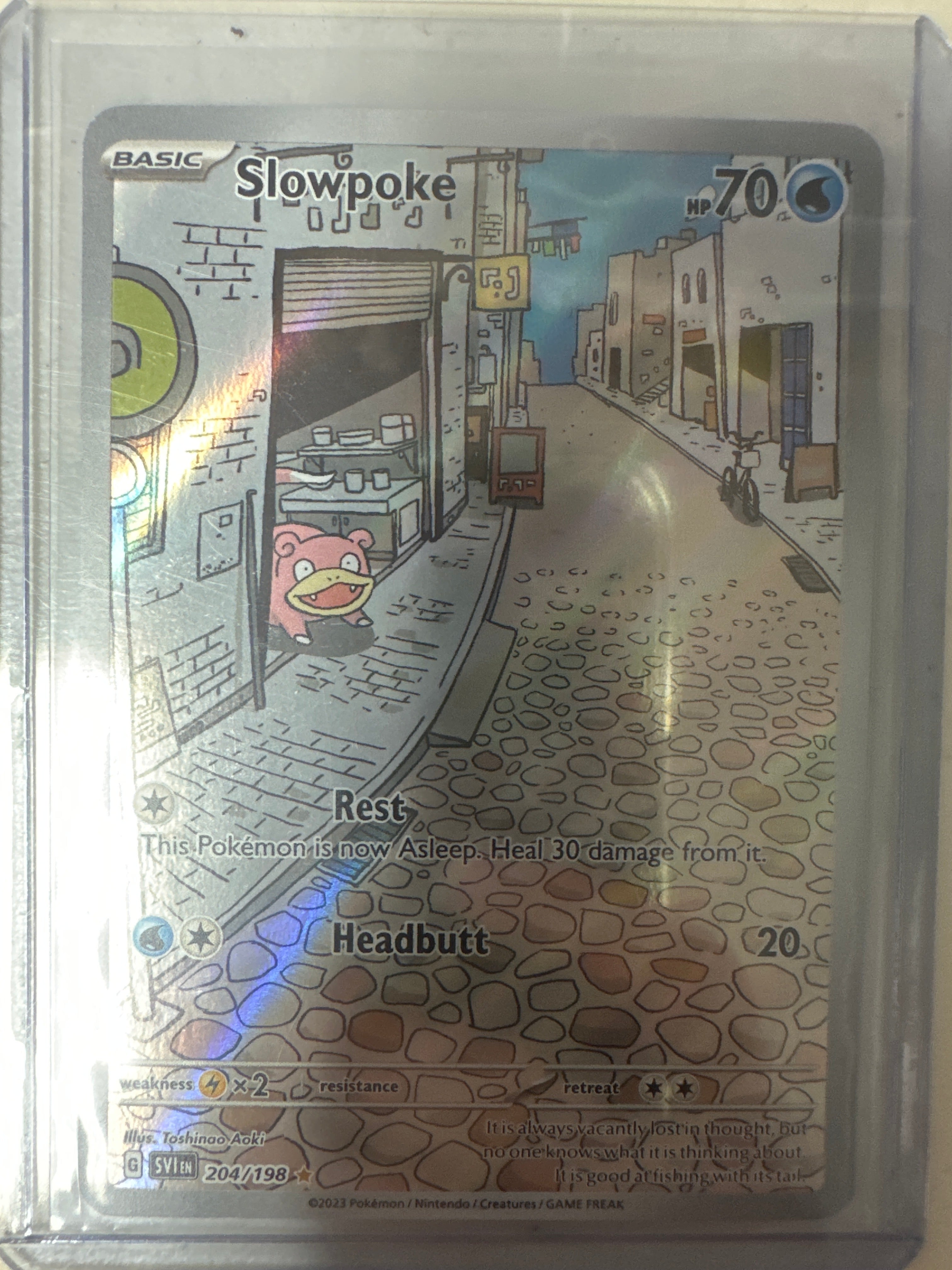 Pokémon | Slowpoke 204/198 • Scarlet & Violet