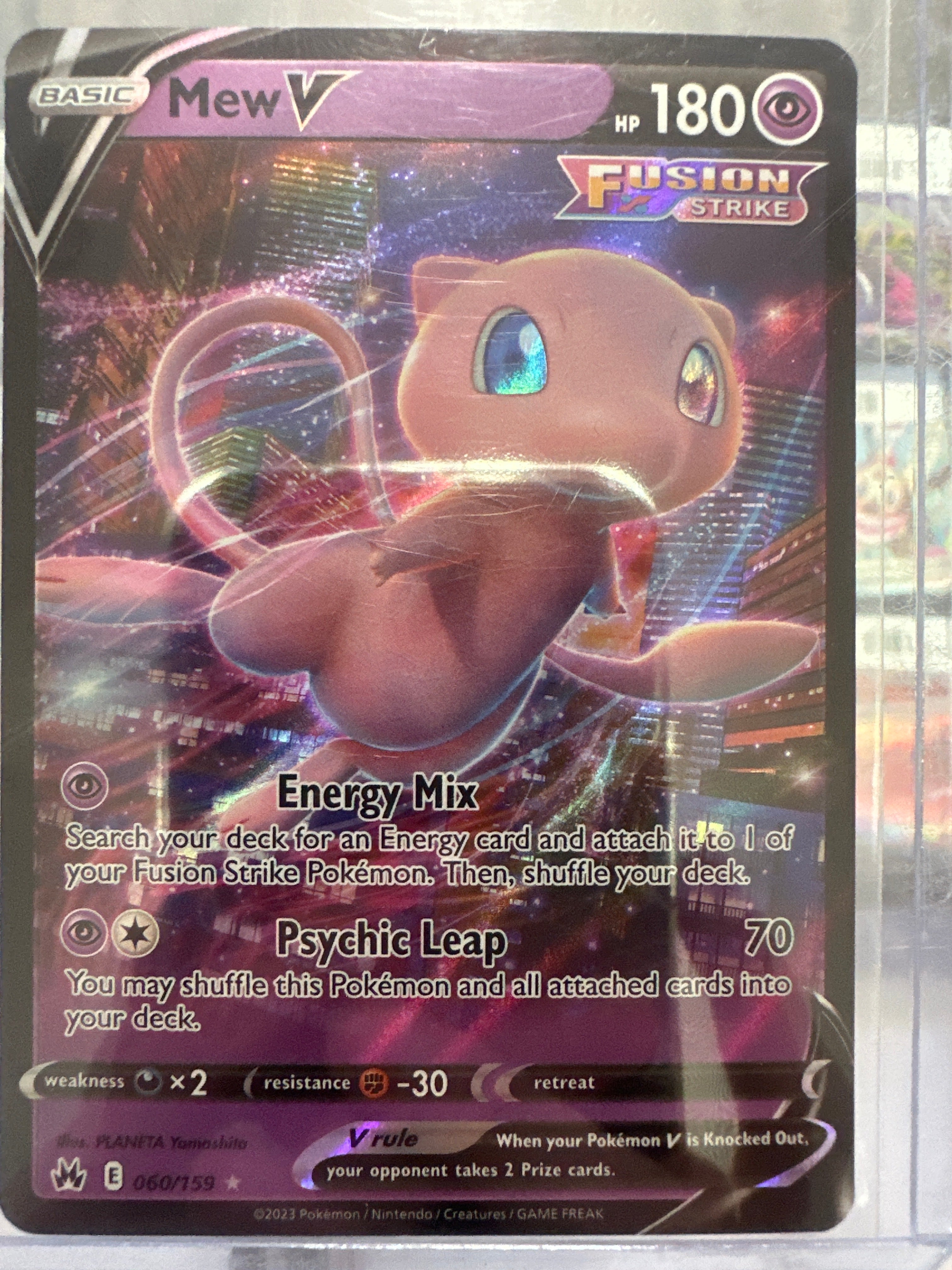 Pokémon | Mew V 060/159 • Crown Zenith