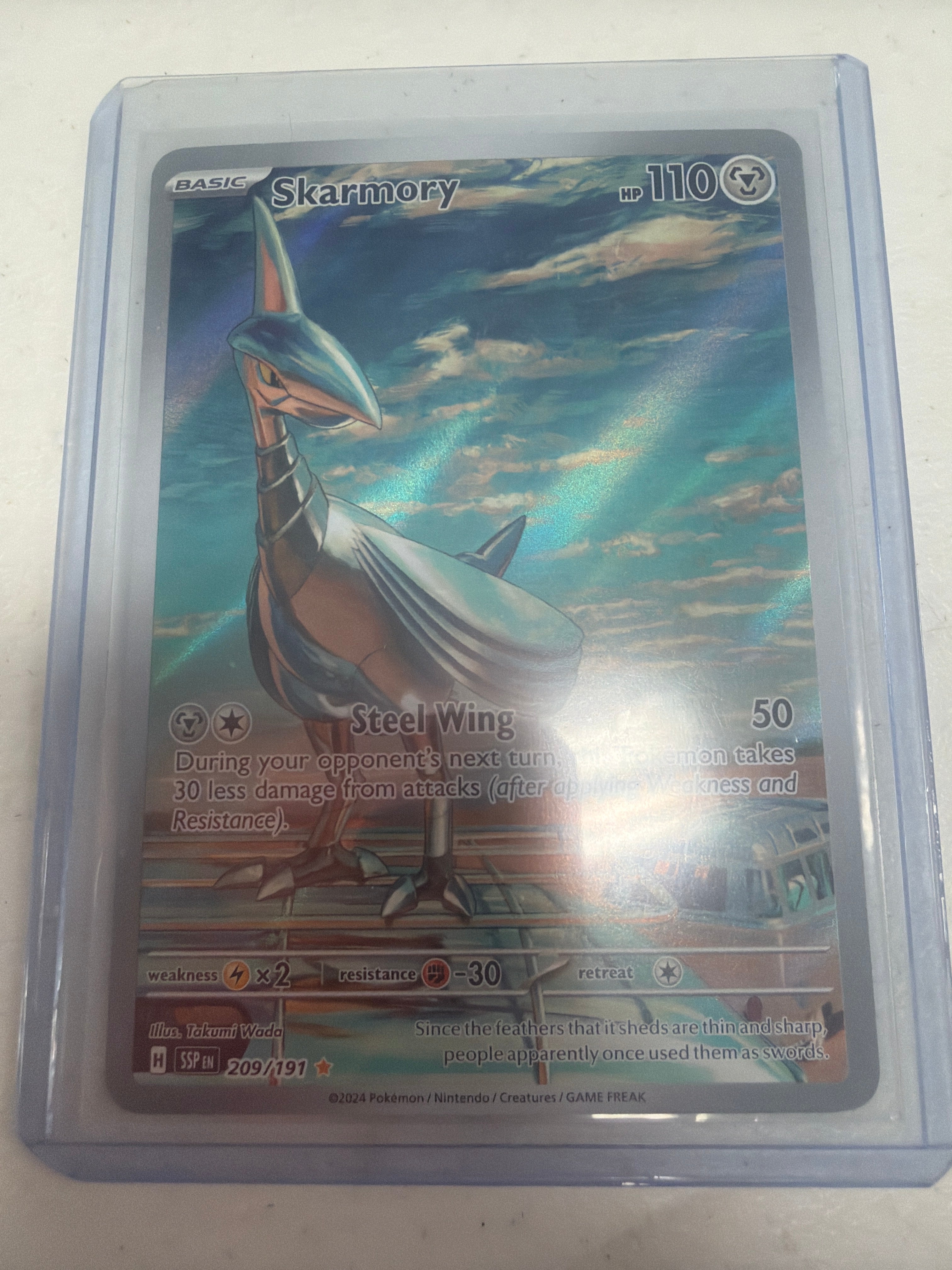 Skarmory - 209/191 - SV08: Surging Sparks (SSP)