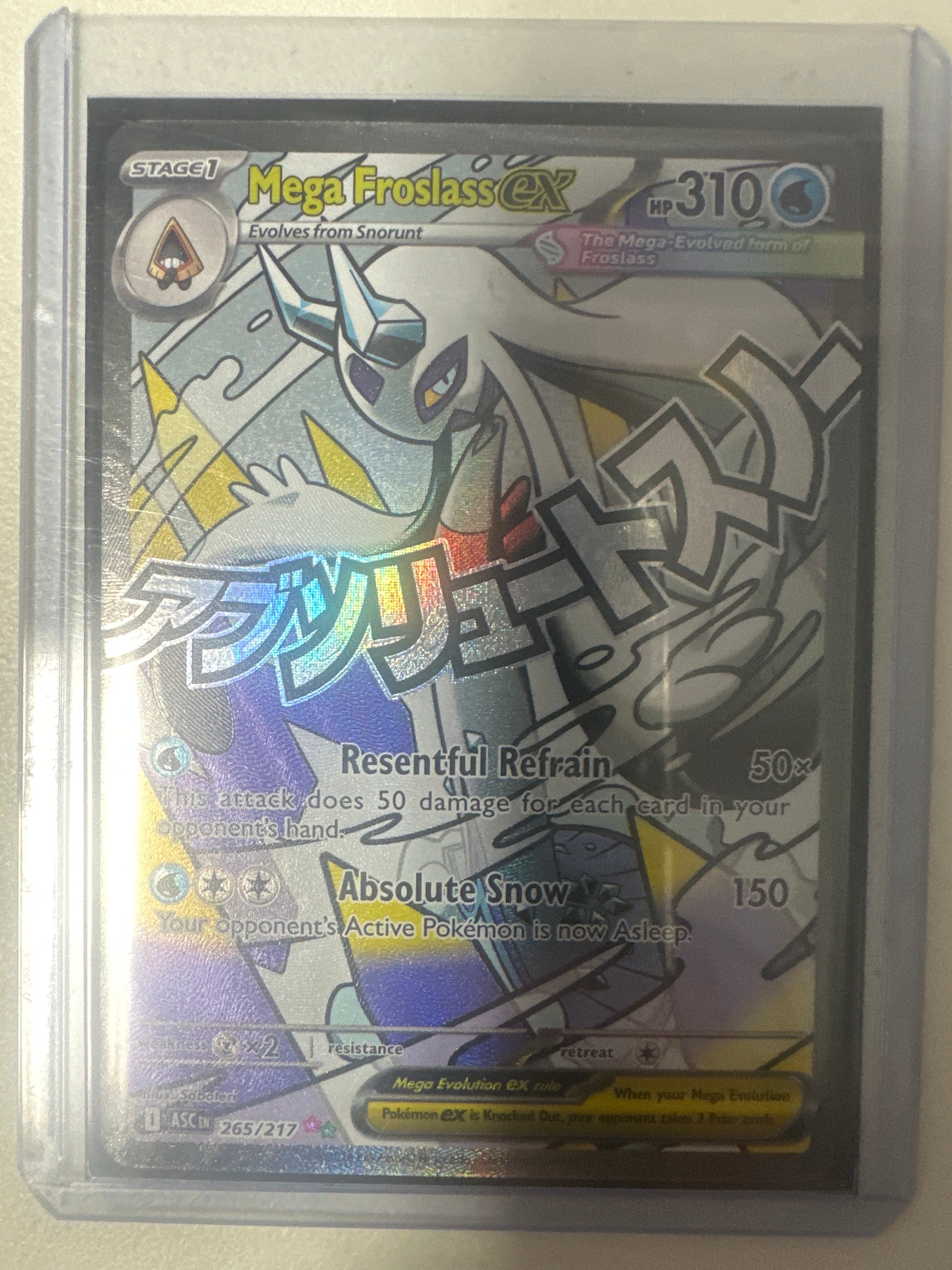 Pokémon | Mega Froslass EX 265/217 • Ascended Heroes