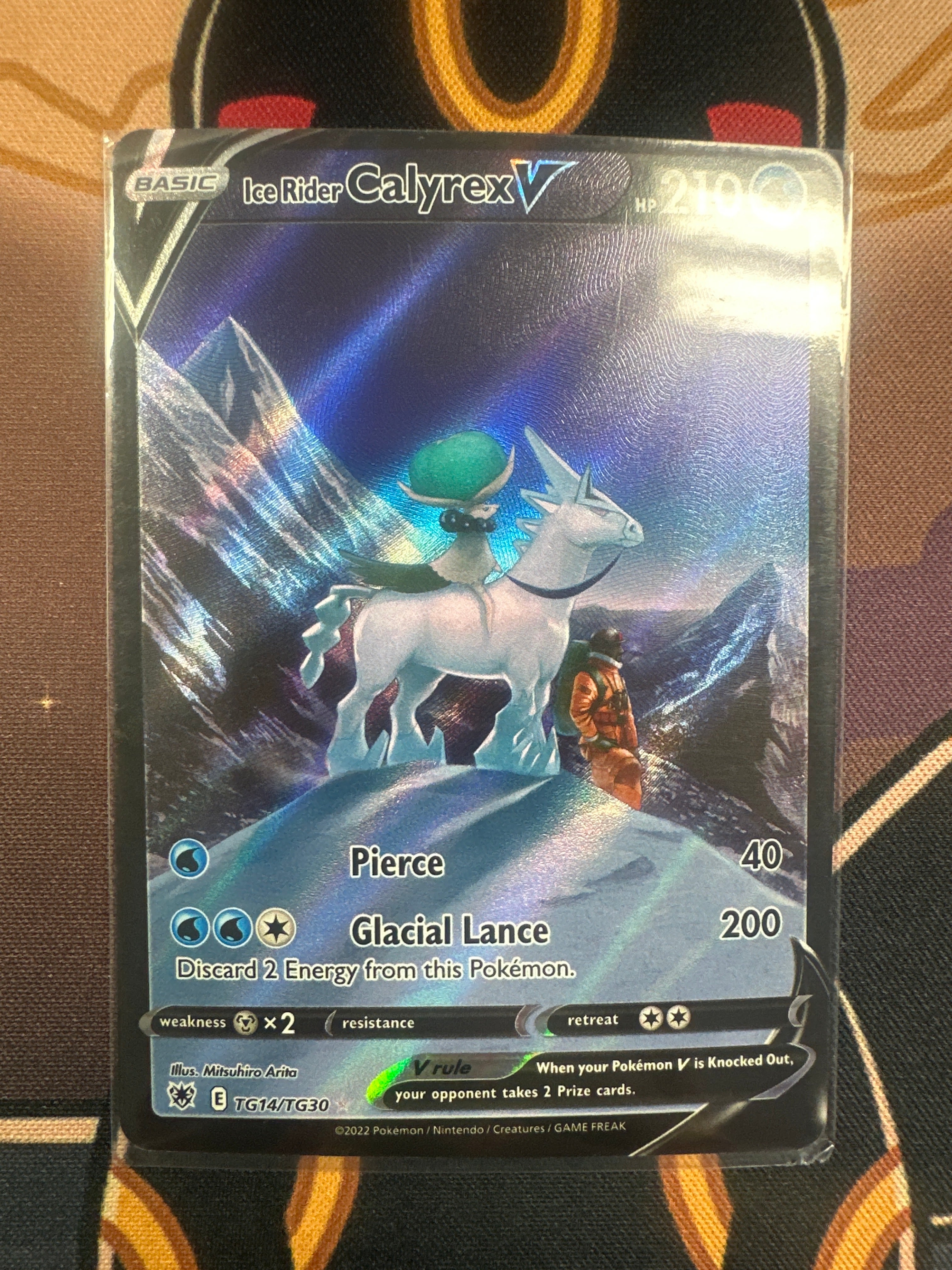 Pokémon | Ice Rider Calyrex V TG14/TG30 • Astral Radiance Trainer Gallery