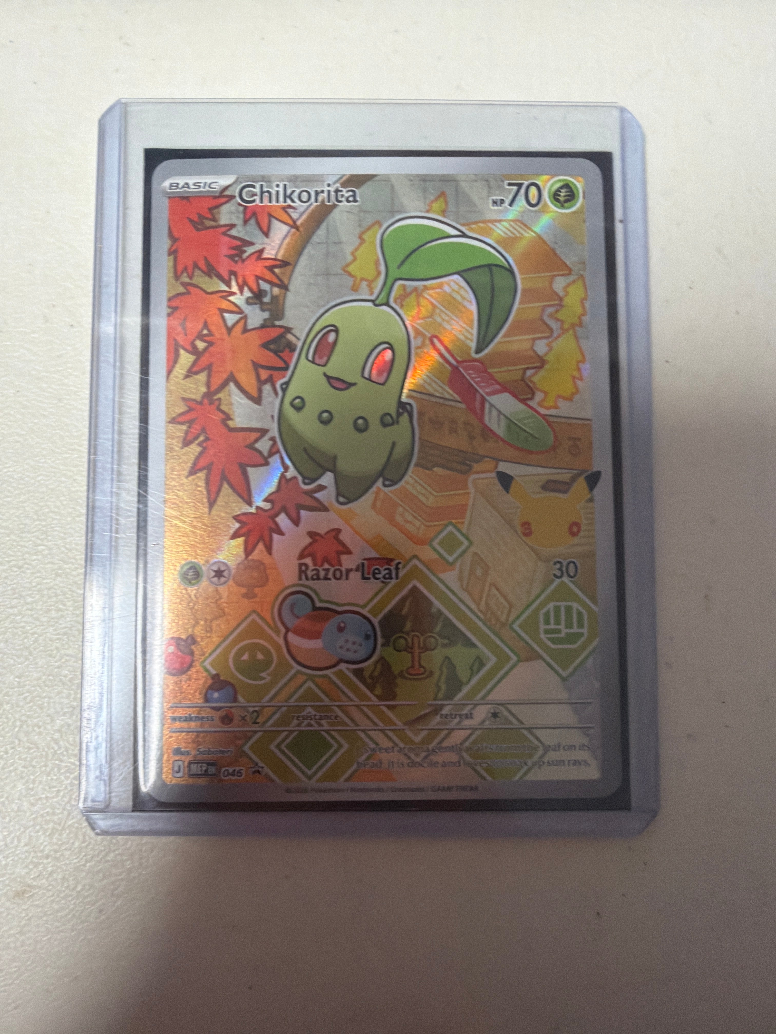 Pokemon | Chikorita - 046 - ME: Mega Evolution Promo (MEP) Illustration Promo