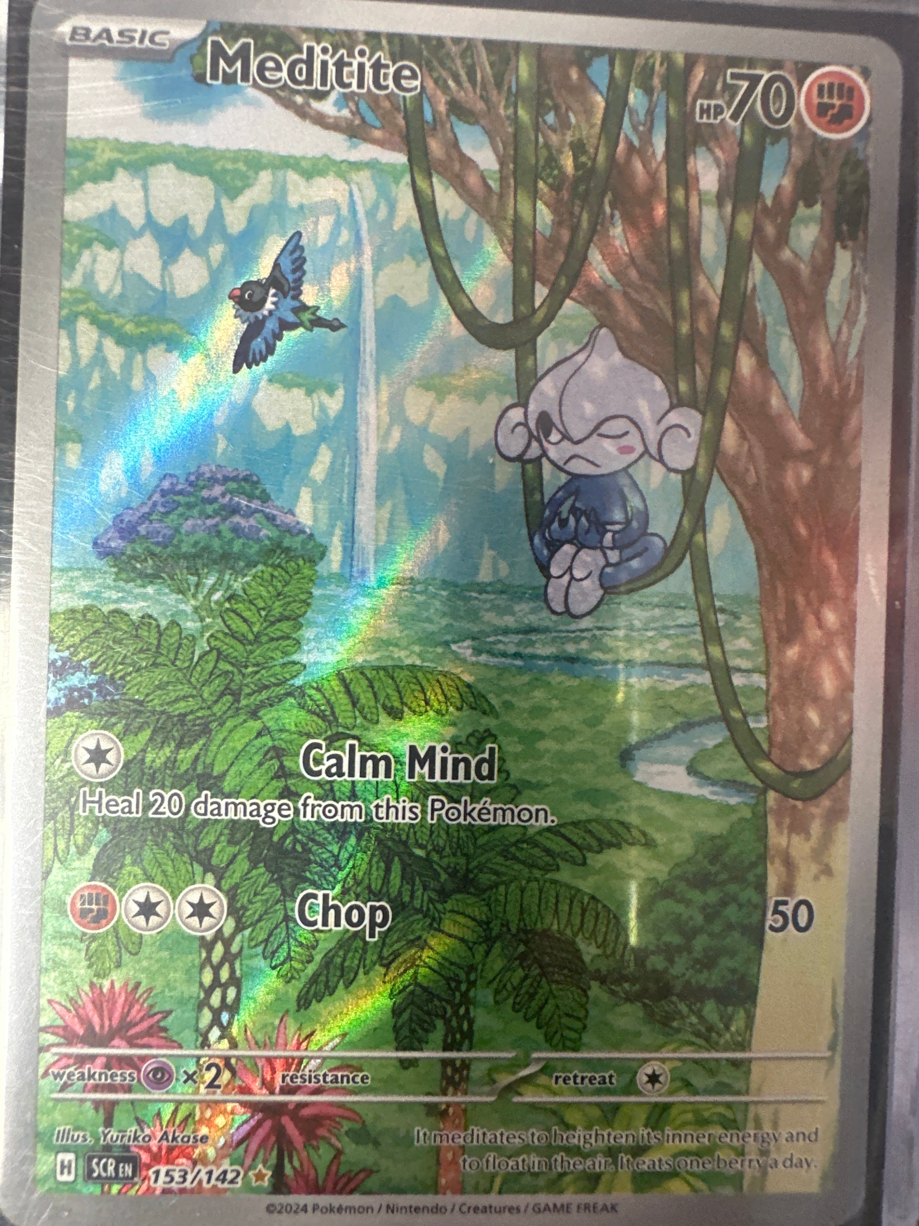Pokémon | Meditite 153/142 • Stellar Crown