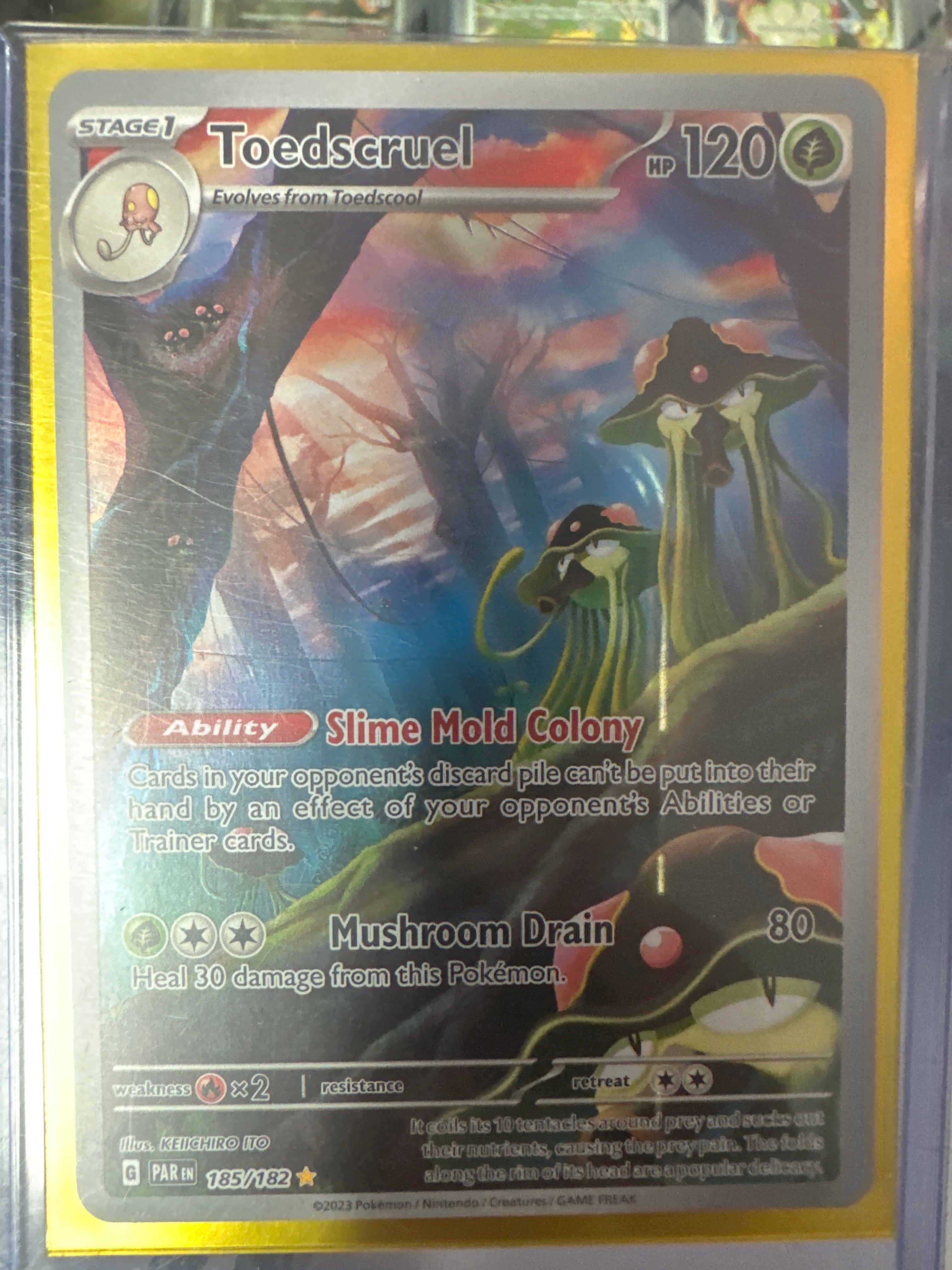 Pokémon | Toedscruel 185/182 • Paradox Rift