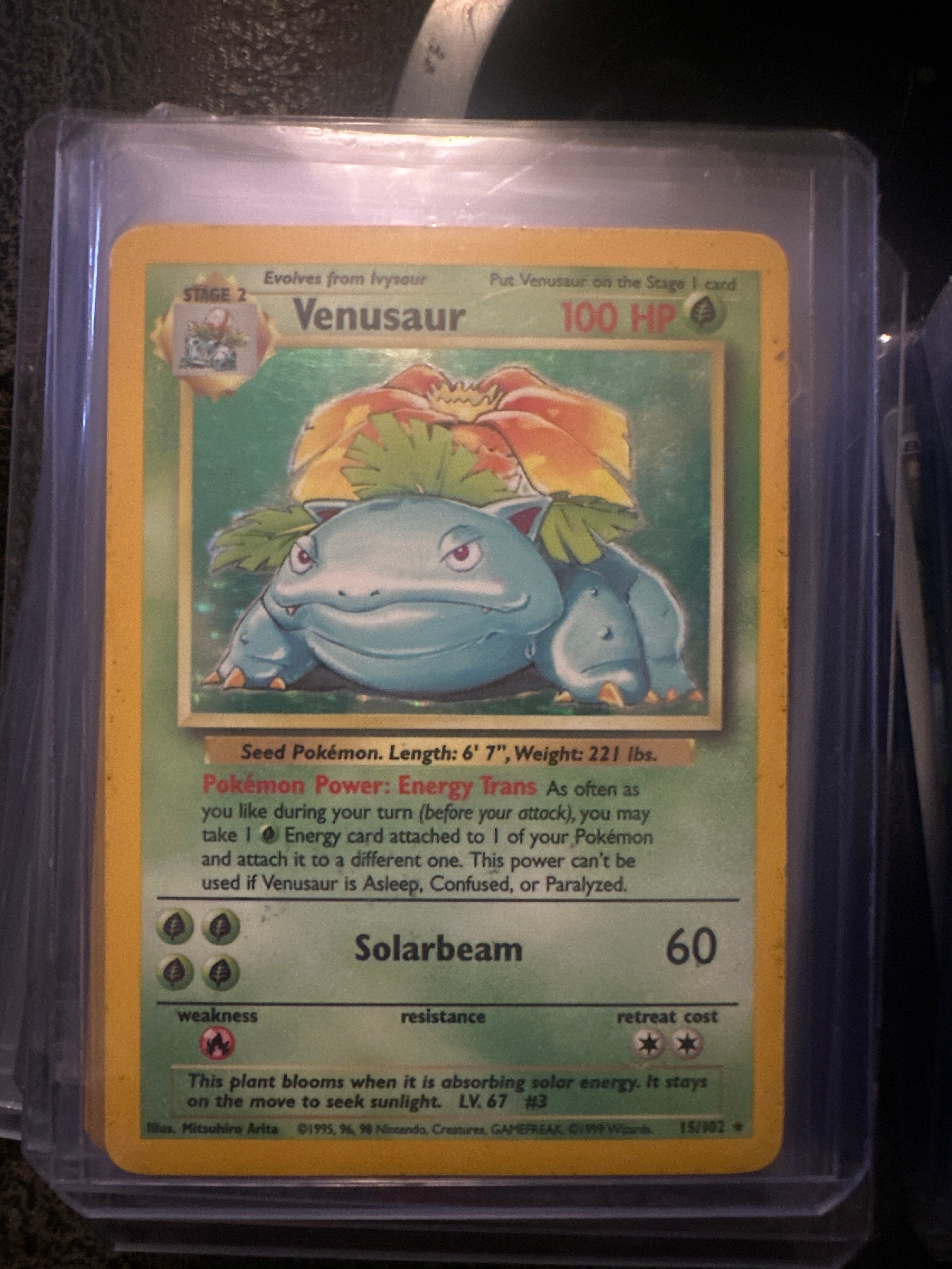 Pokémon | Venusaur 15/102 • Base Set (Unlimited)