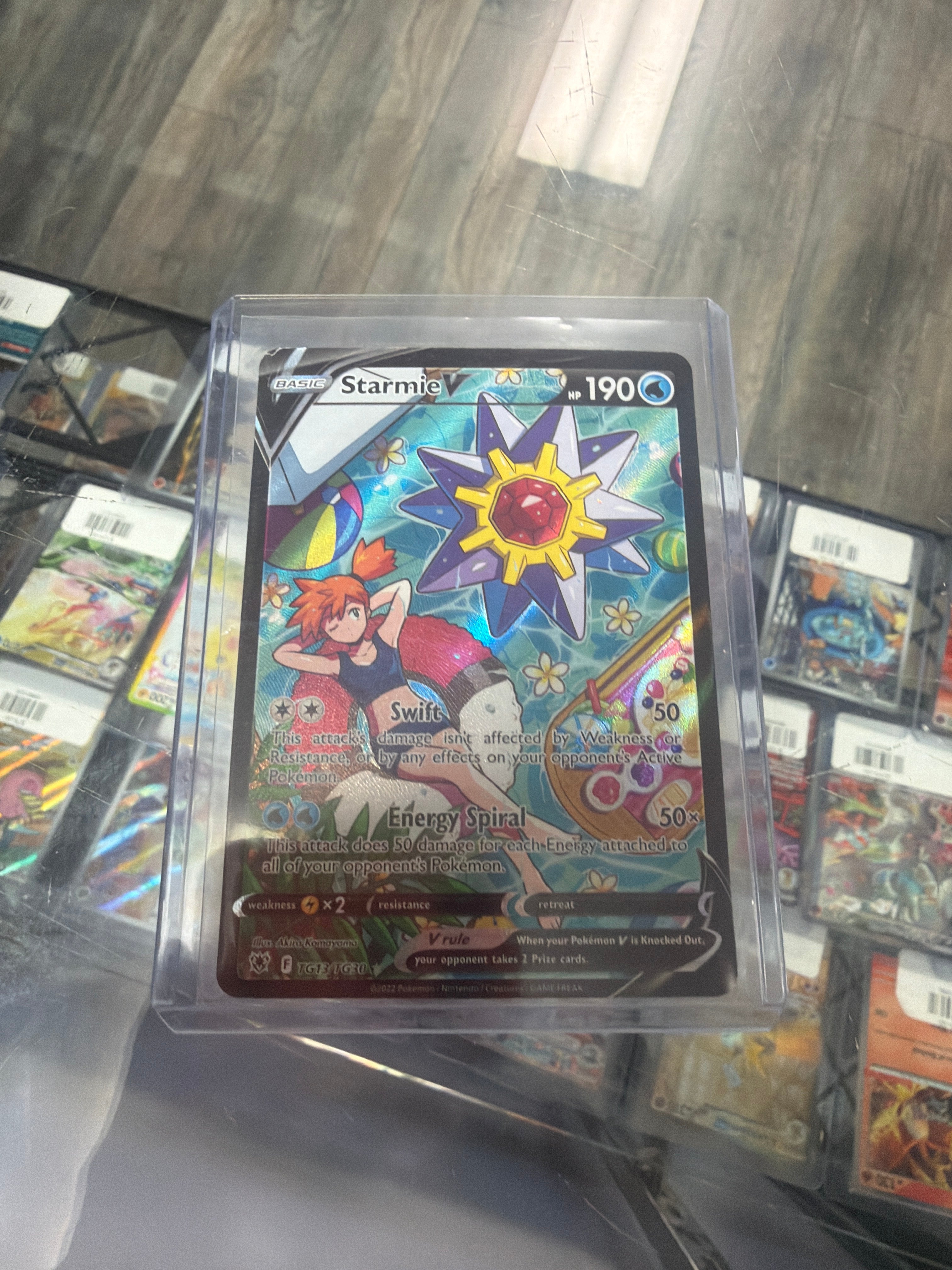 Starmie V Astral Radiance TG13/TG30 Pokemon Card Trainer Gallery 2022