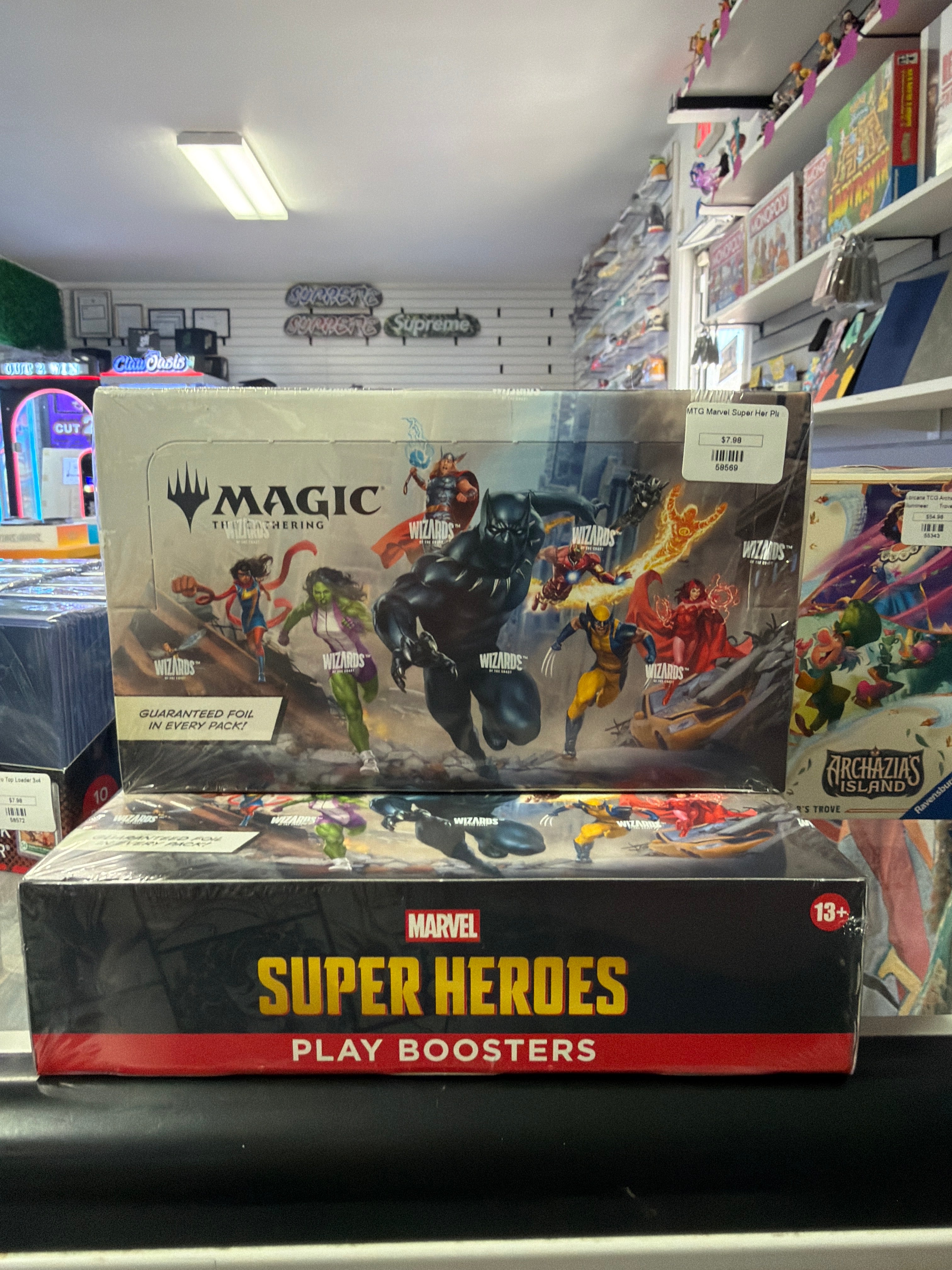 Magic The Gathering | Marvel Super Heroes Play Booster Pack