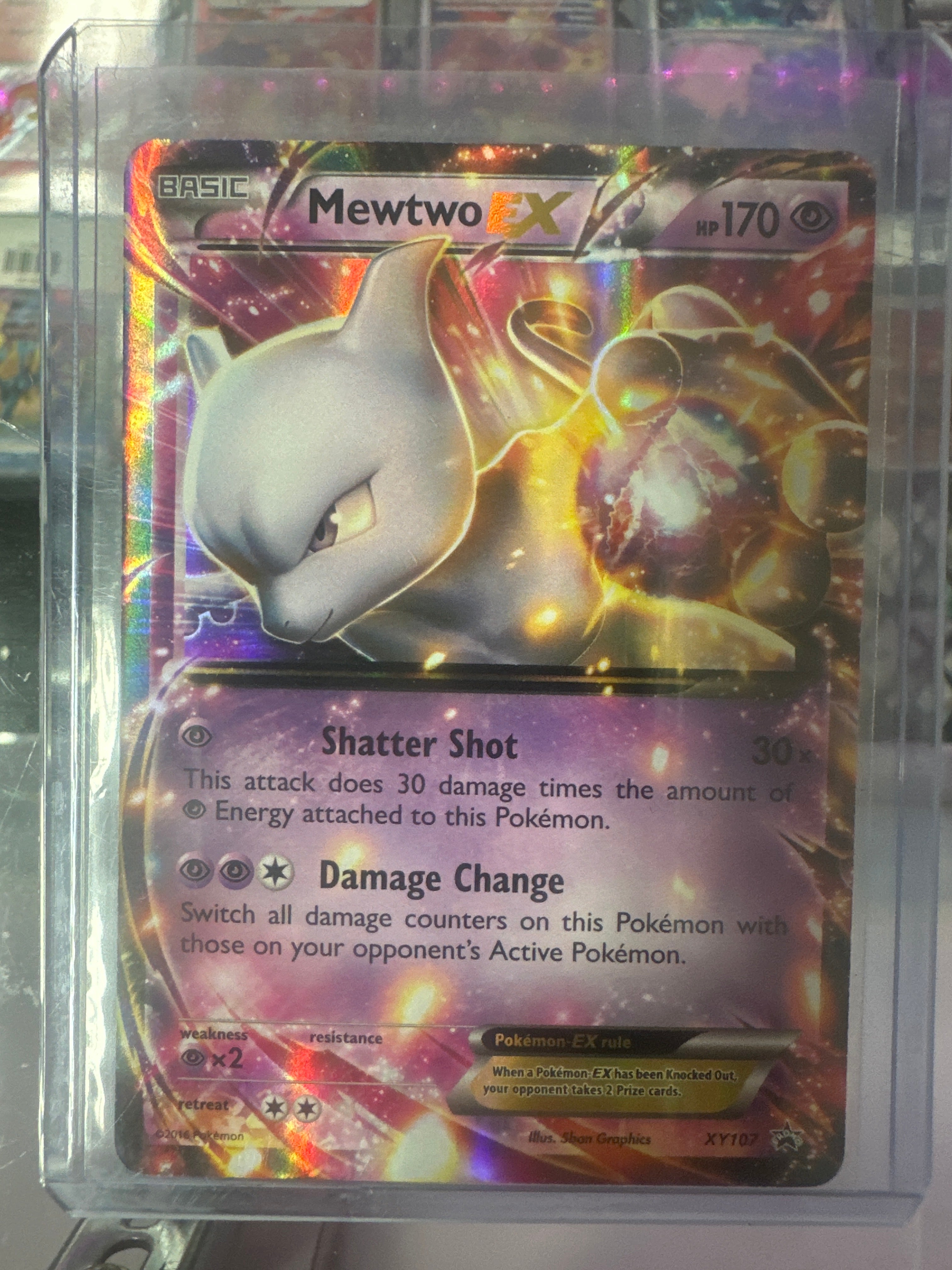Pokémon | Mewtwo EX XY107 Promo • XY