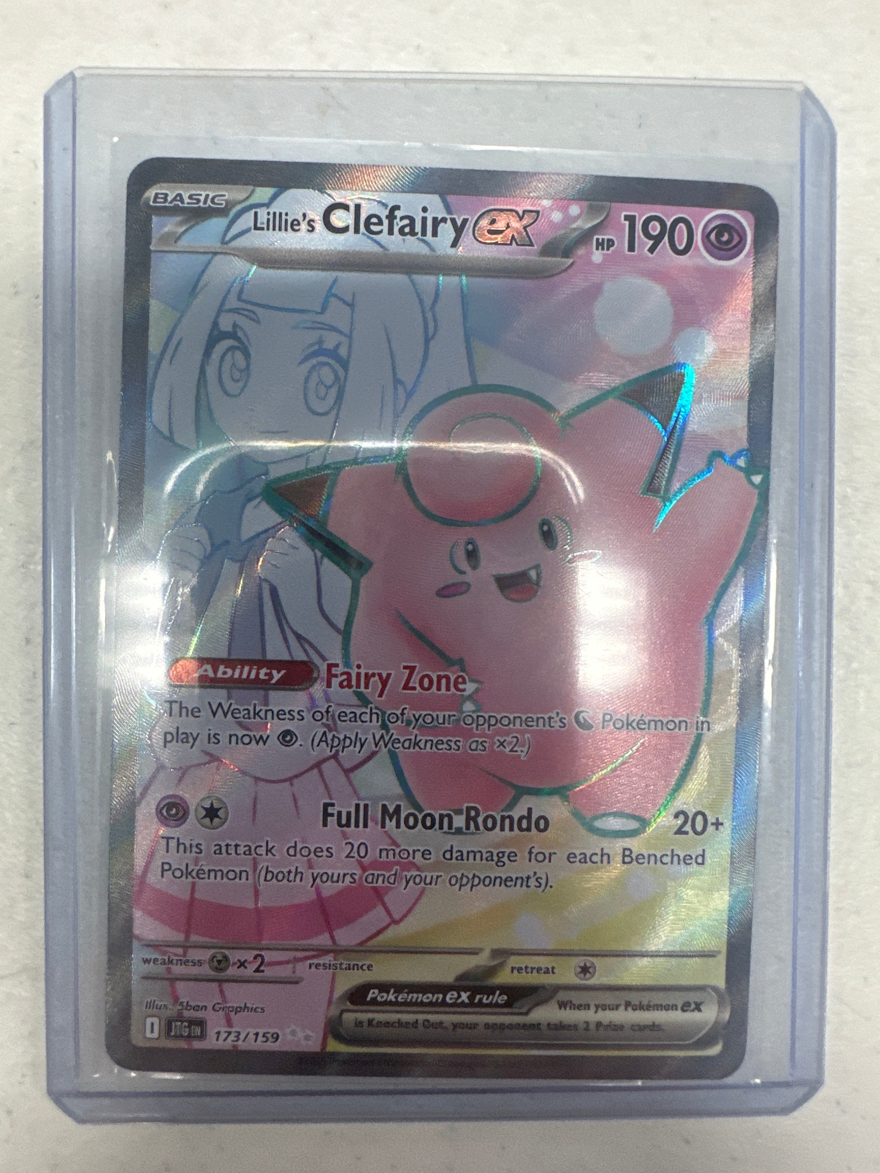 Pokémon | Lillie’s Clefairy EX 173/159 • Journey Together