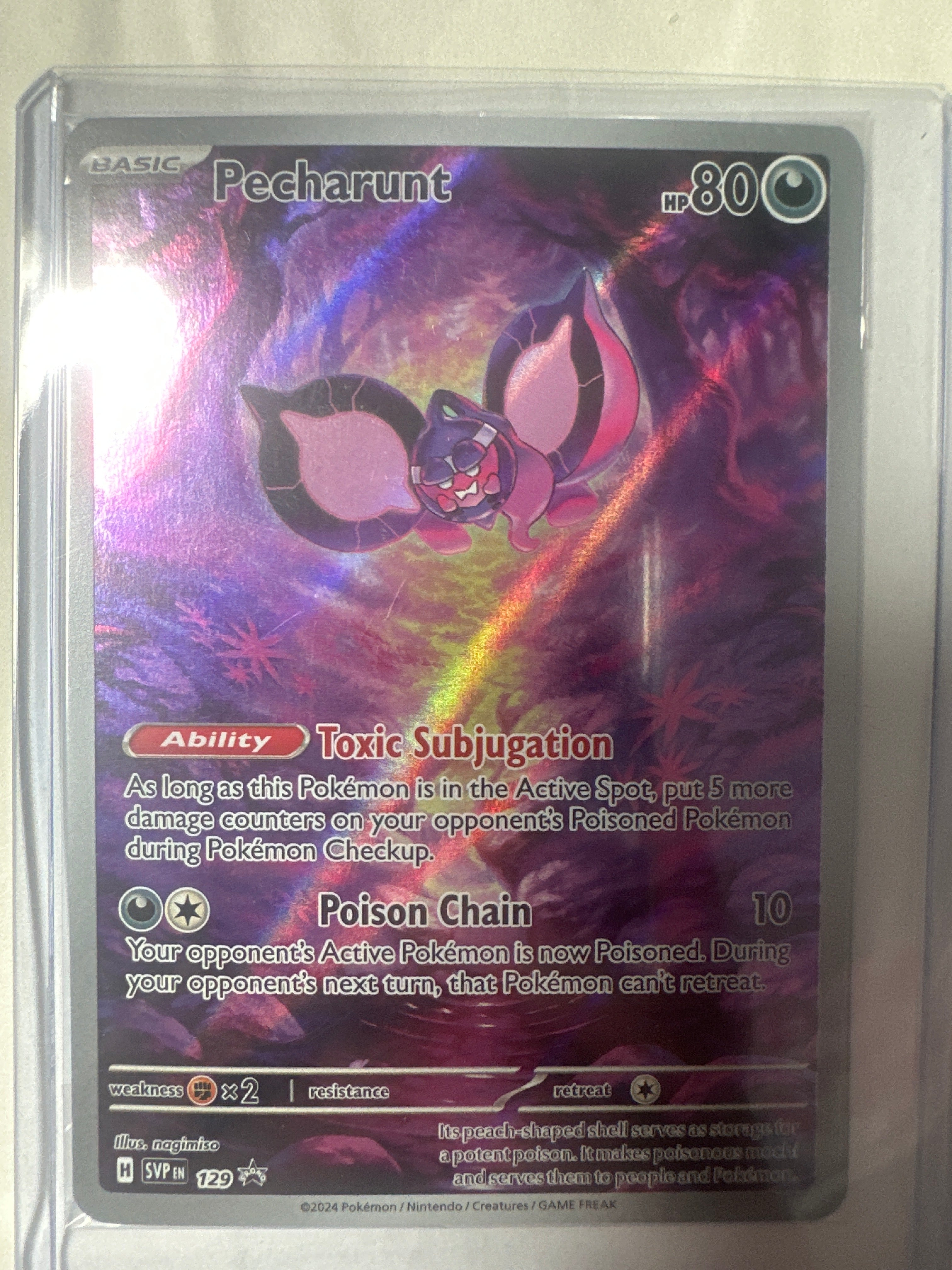 Pokémon | Pecharunt 129 Sealed Promo • Scarlet & Violet