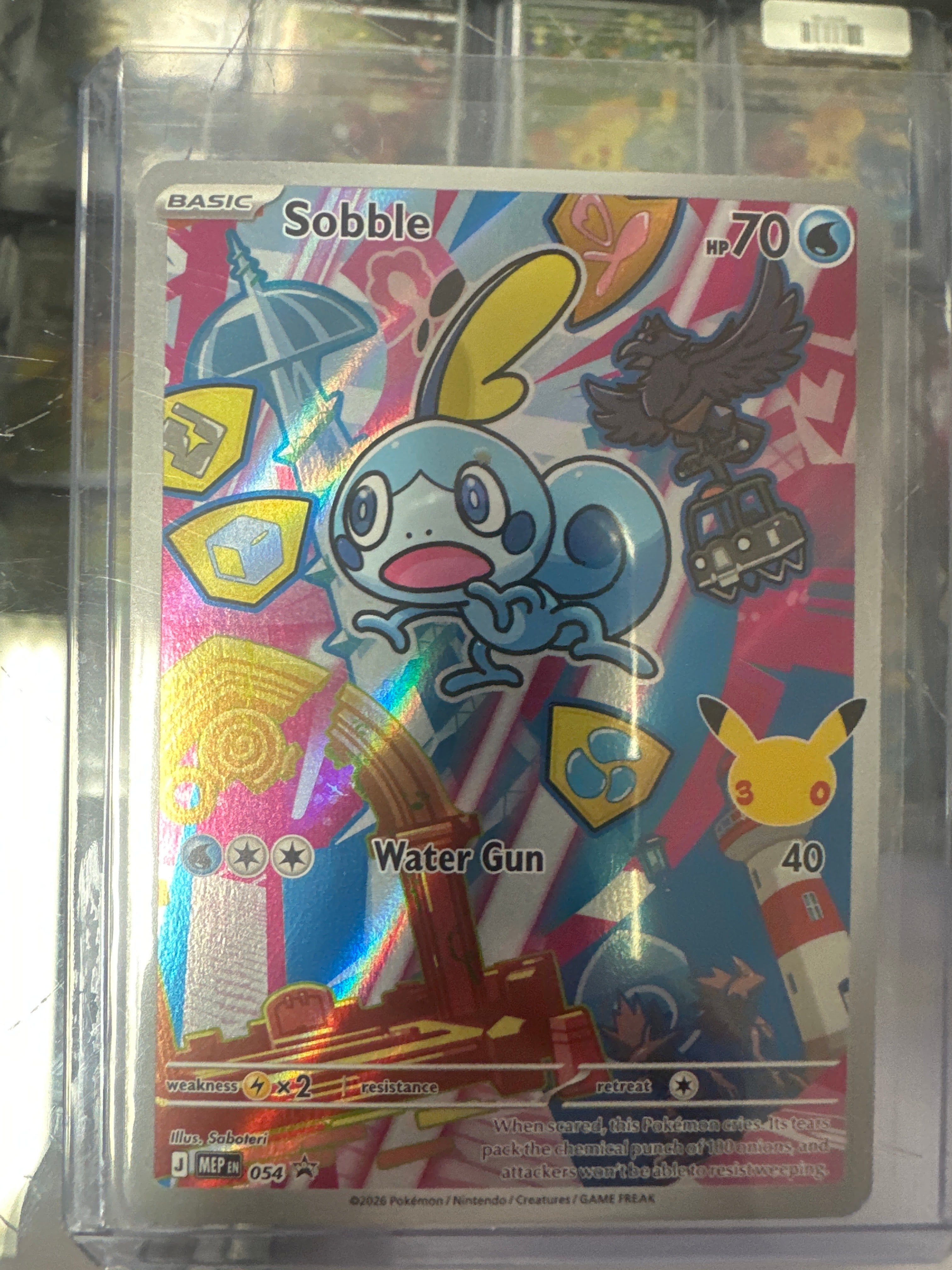 Pokémon | Sobble 054 Promo • Mega Evolution