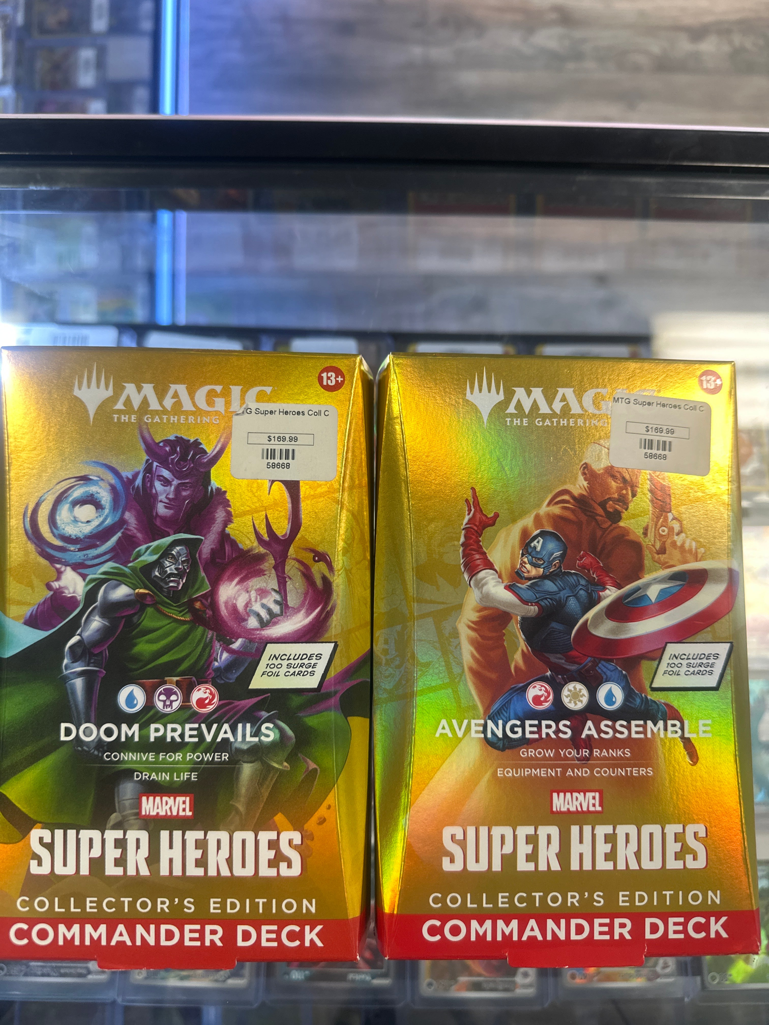 Magic the gathering | Super Heroes Commander Deck Collector’s Edition