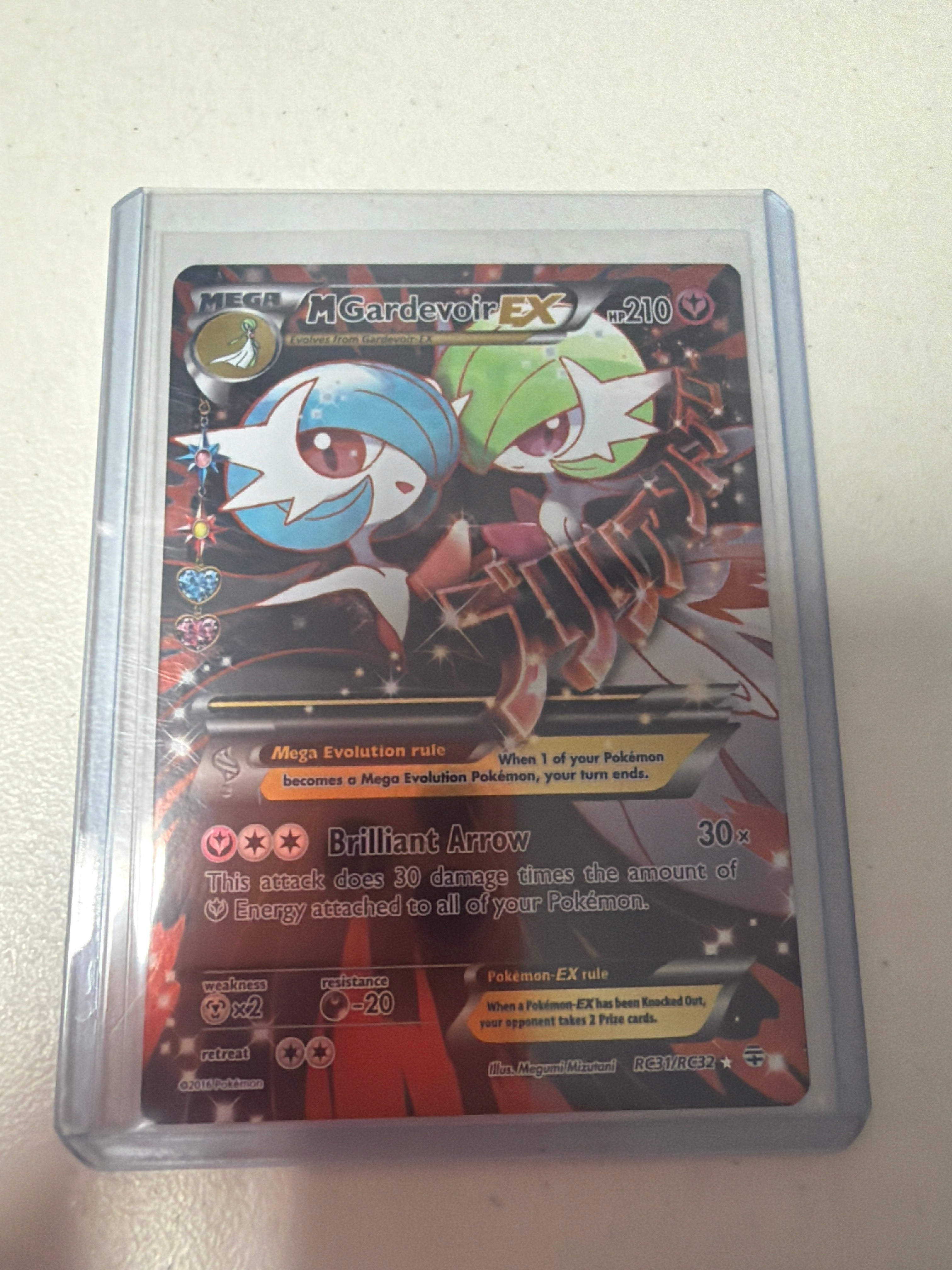 Pokemon Generations Radiant Collection M Mega Gardevoir EX RC31/RC32 Full Art NM