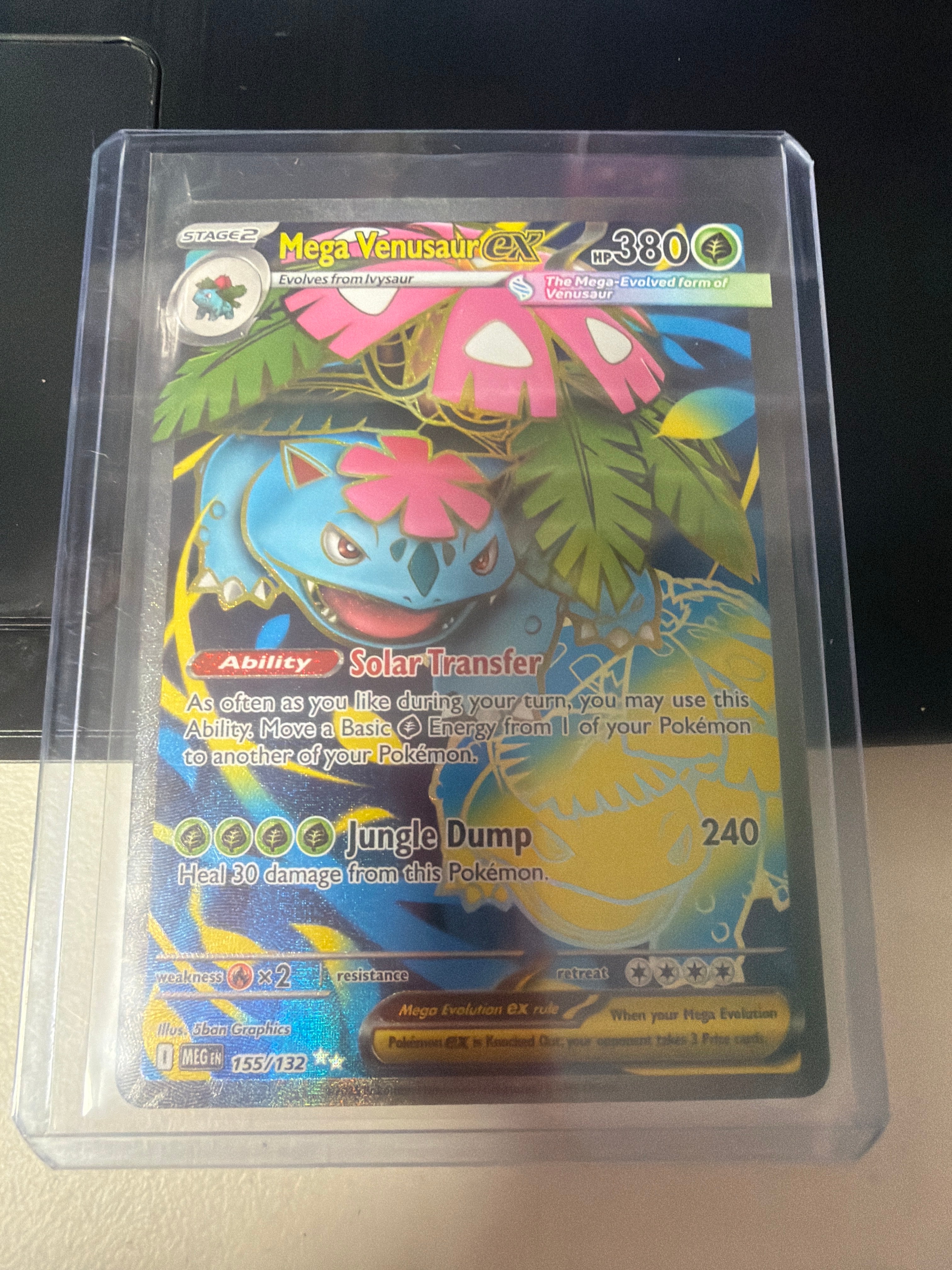 Mega Venusaur ex - 155/132 - ME01: Mega Evolution