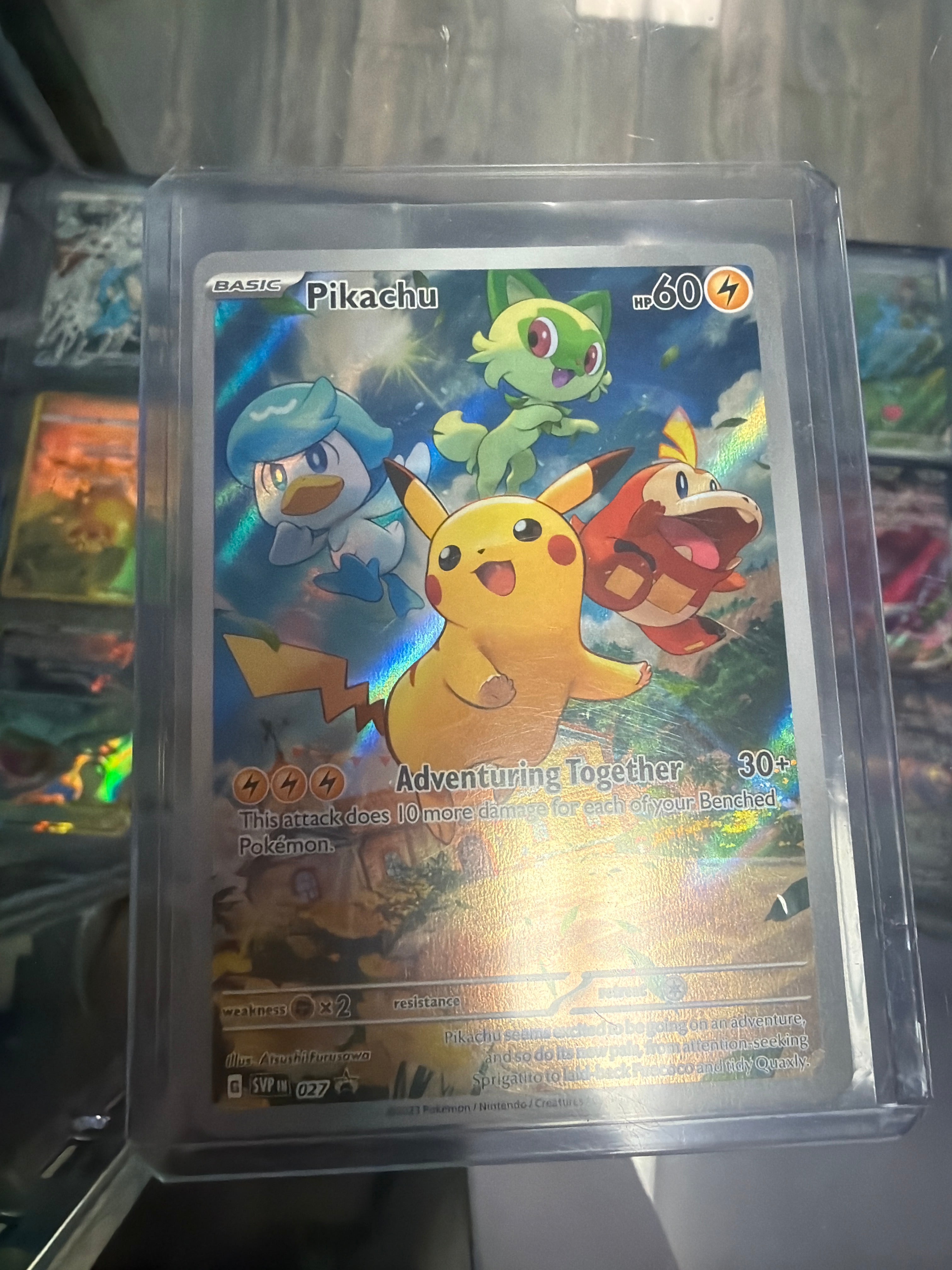 Pokemon | Pikachu - 027 - SV: Scarlet & Violet Promo Cards (SVP)
