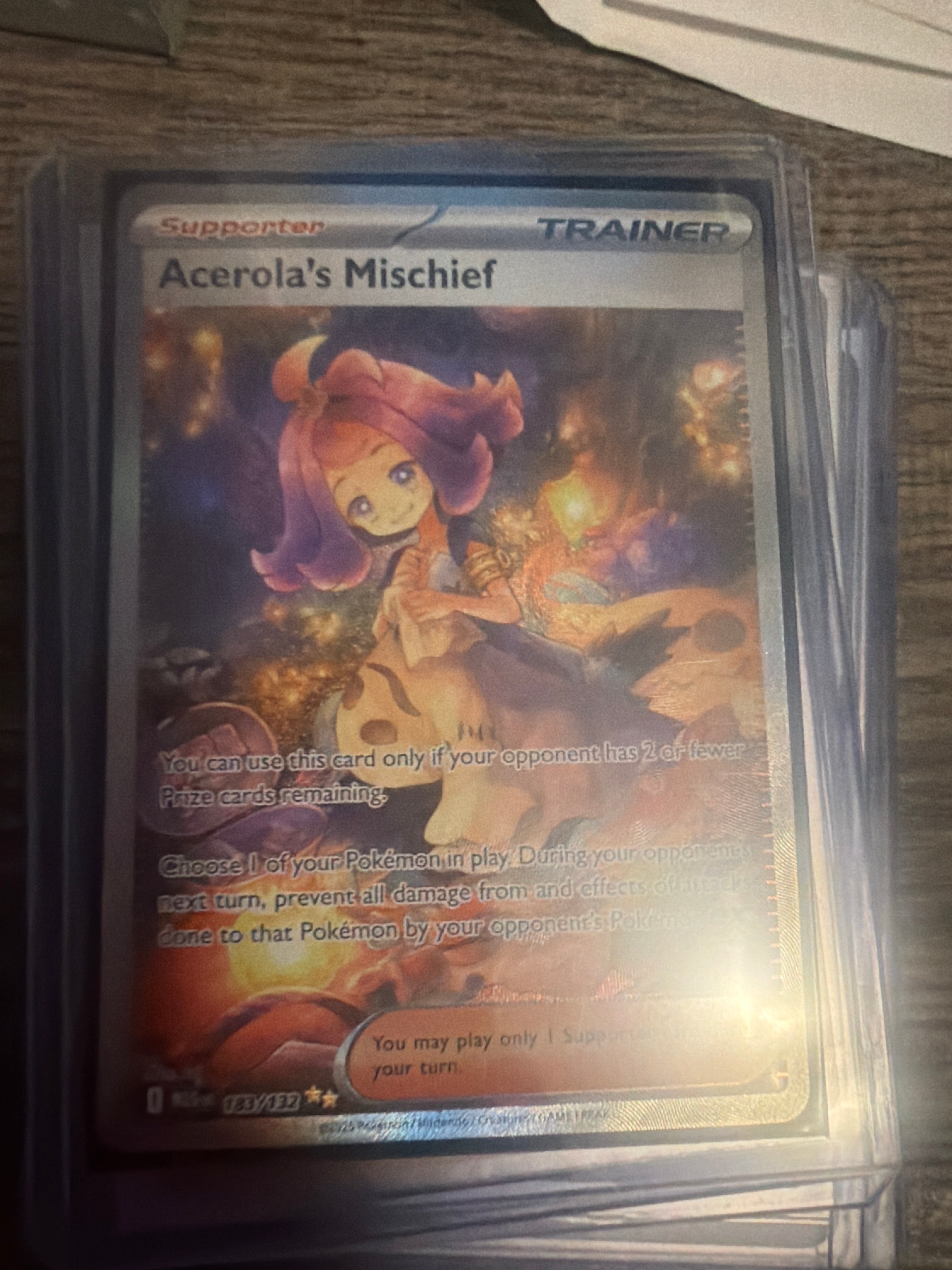 Pokemon | Acerola's Mischief - 183/132 - ME01: Mega Evolution