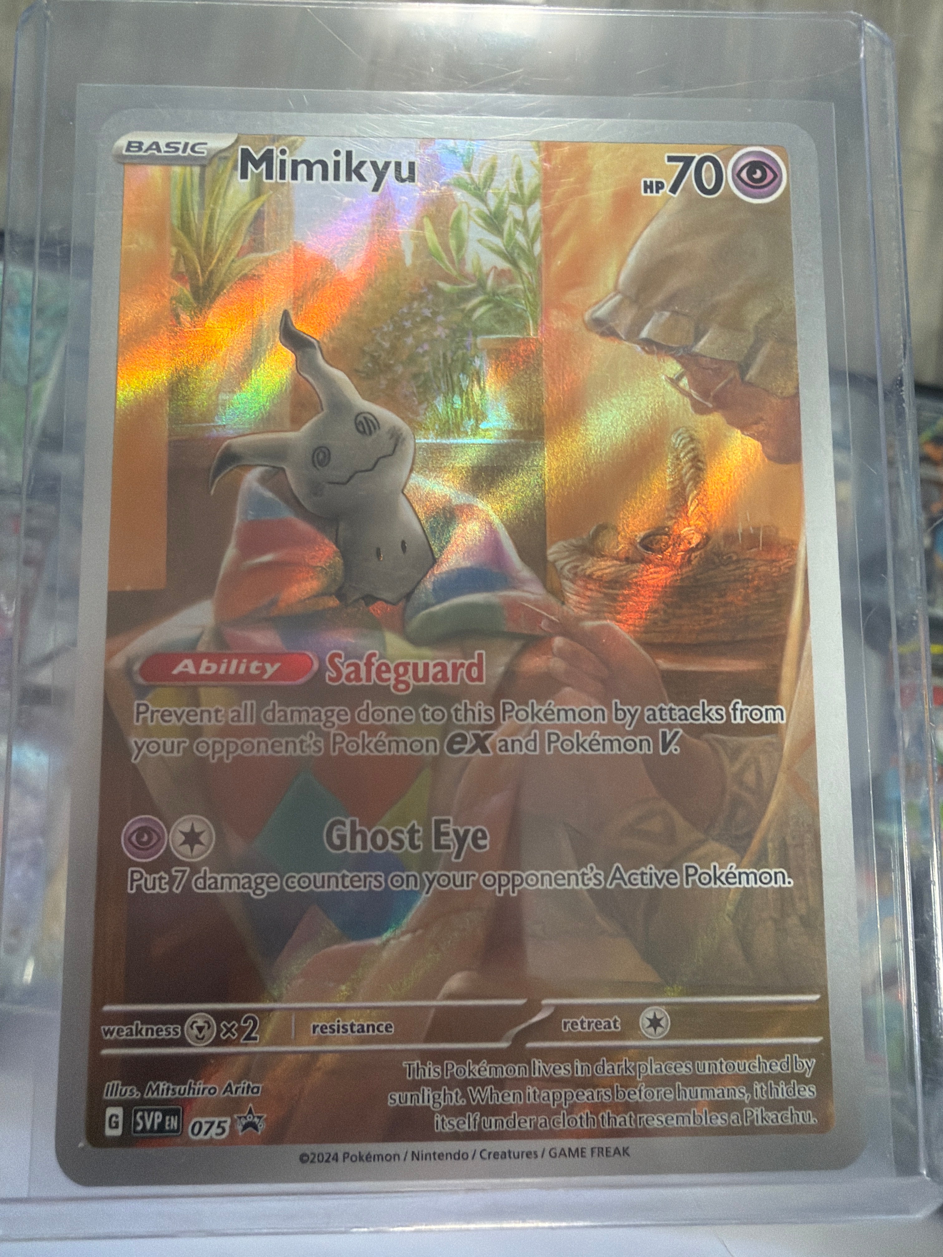 Mimikyu 075 Sv: Scarlet & Violet Promo Cards Holo