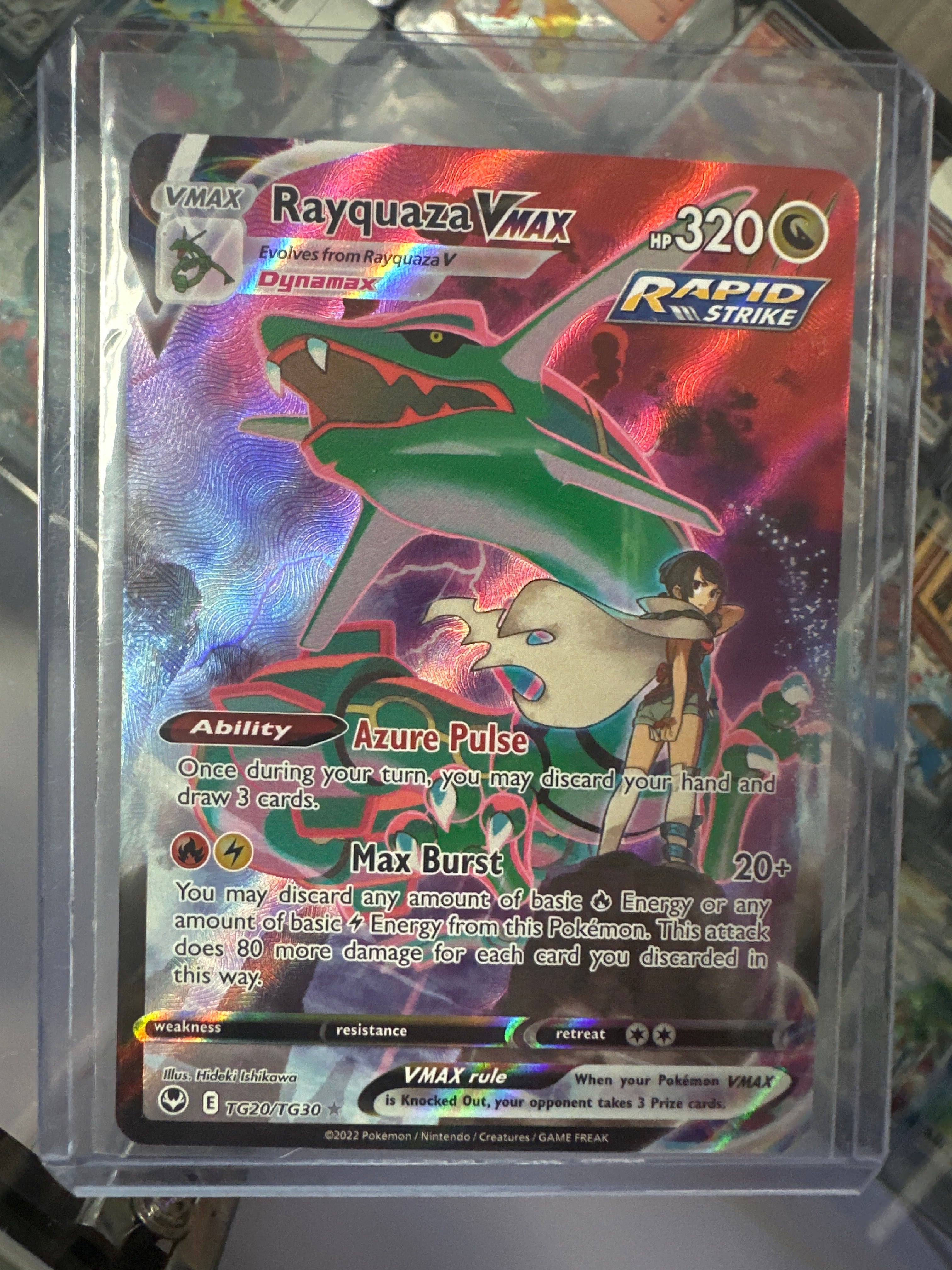 Pokémon | Rayquaza Vmax TG20/TG30 • Silver Tempest
