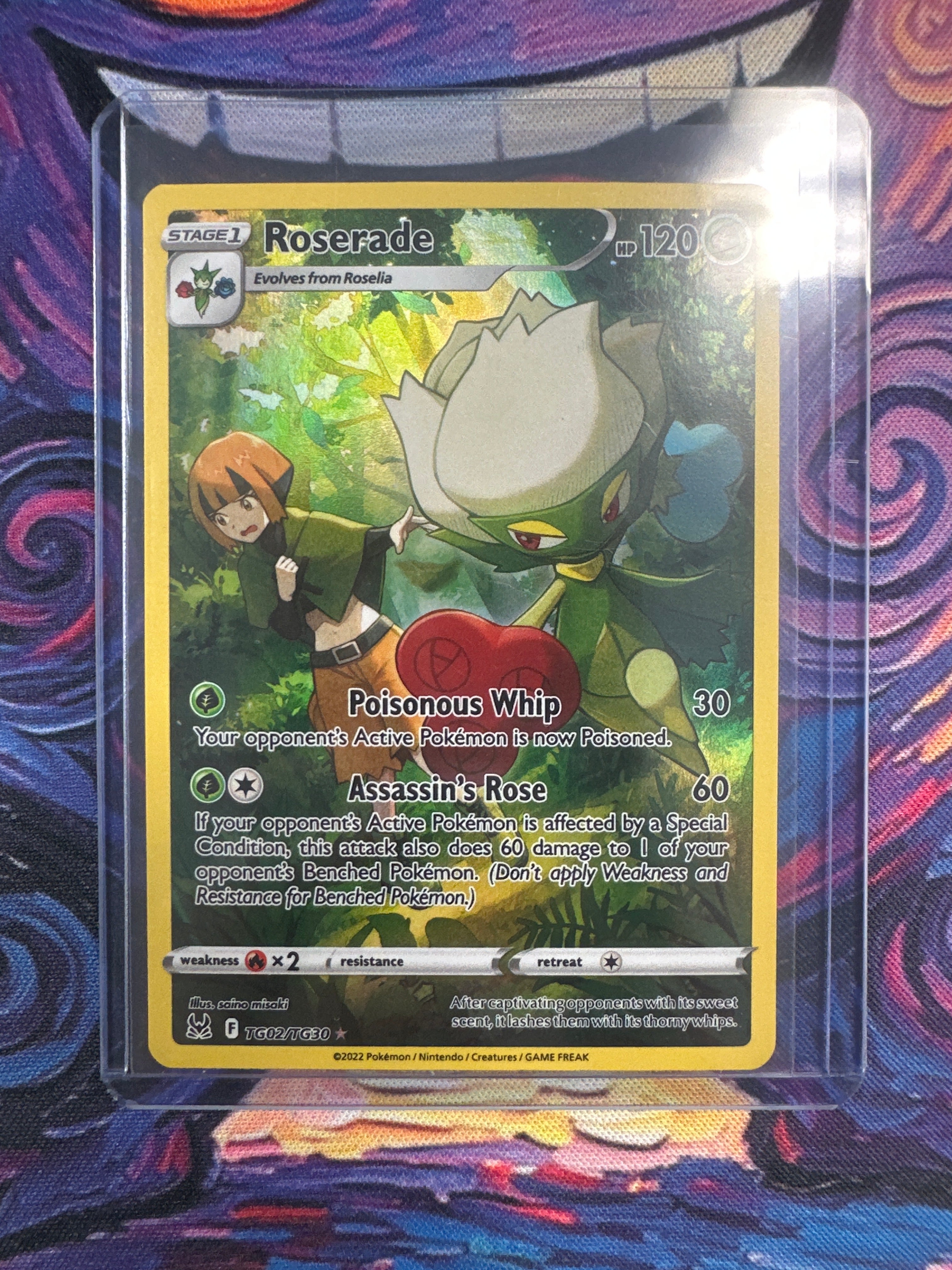 Pokémon | Roserade TG02/TG30 • Lost Origin Trainer Gallery