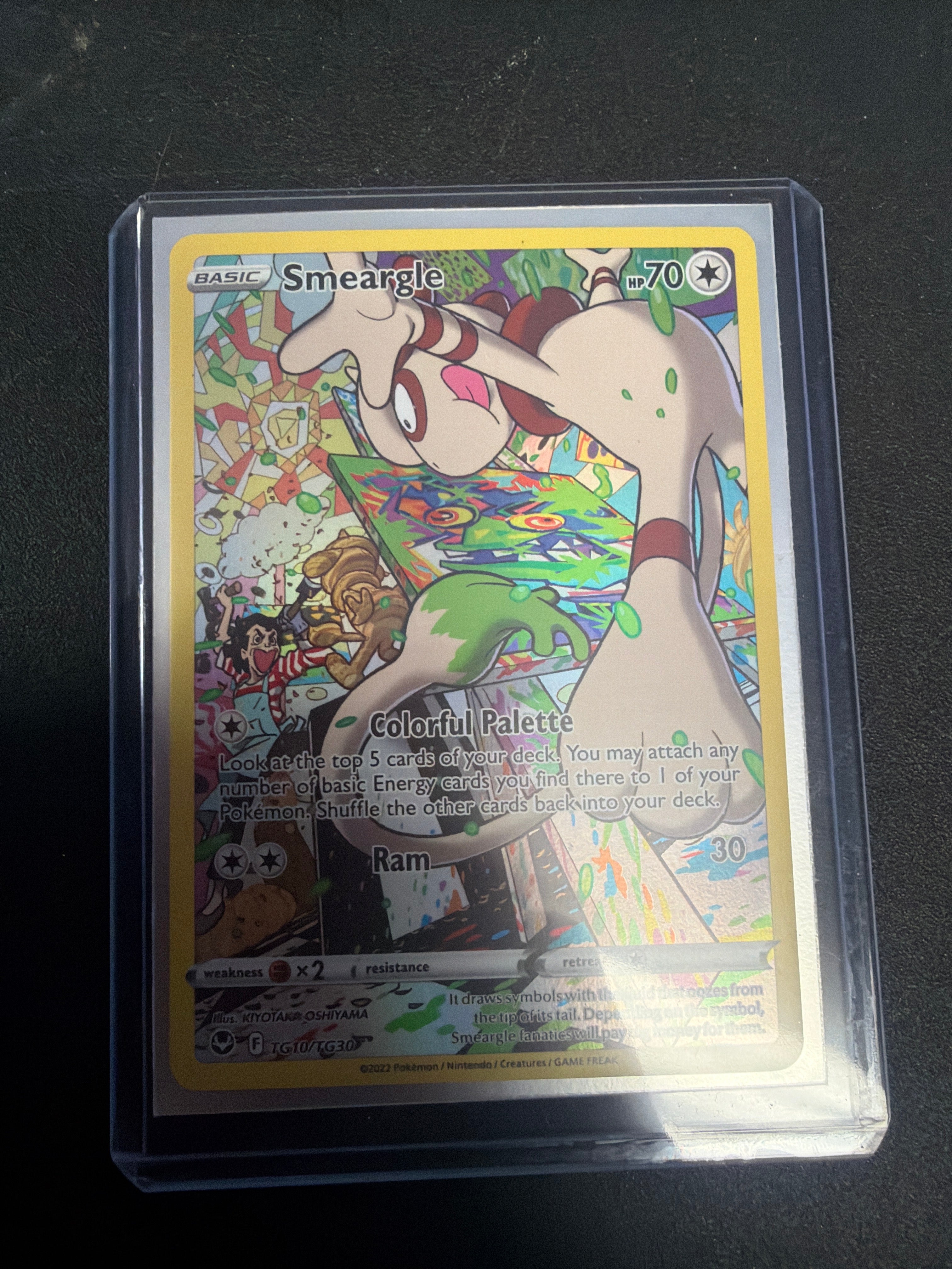 Pokemon | Smeargle TG10/TG30 Holo Silver Tempest Trainer Gallery Pokemon LP