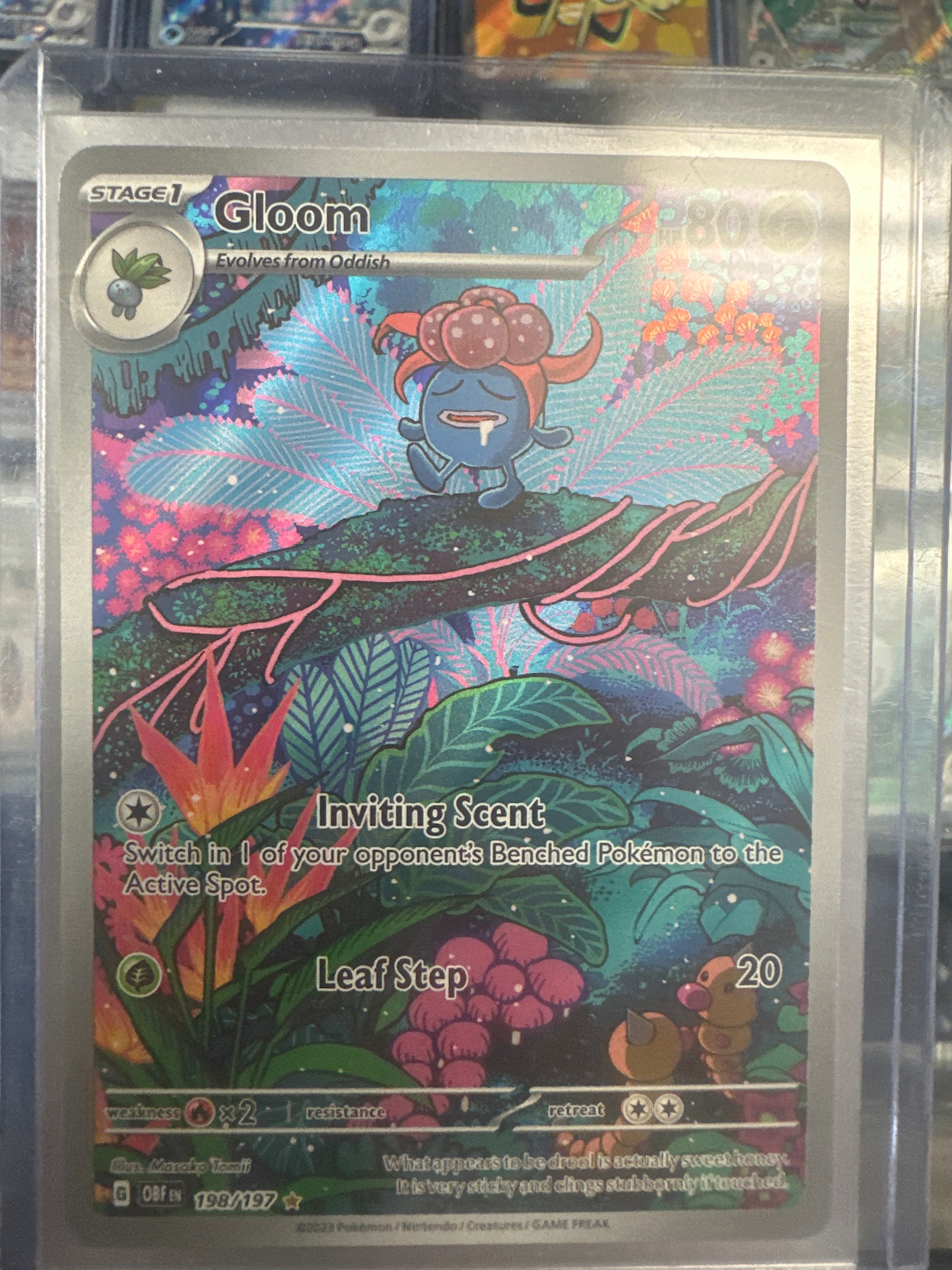 Pokémon | Gloom 198/197 • Obsidian Flames