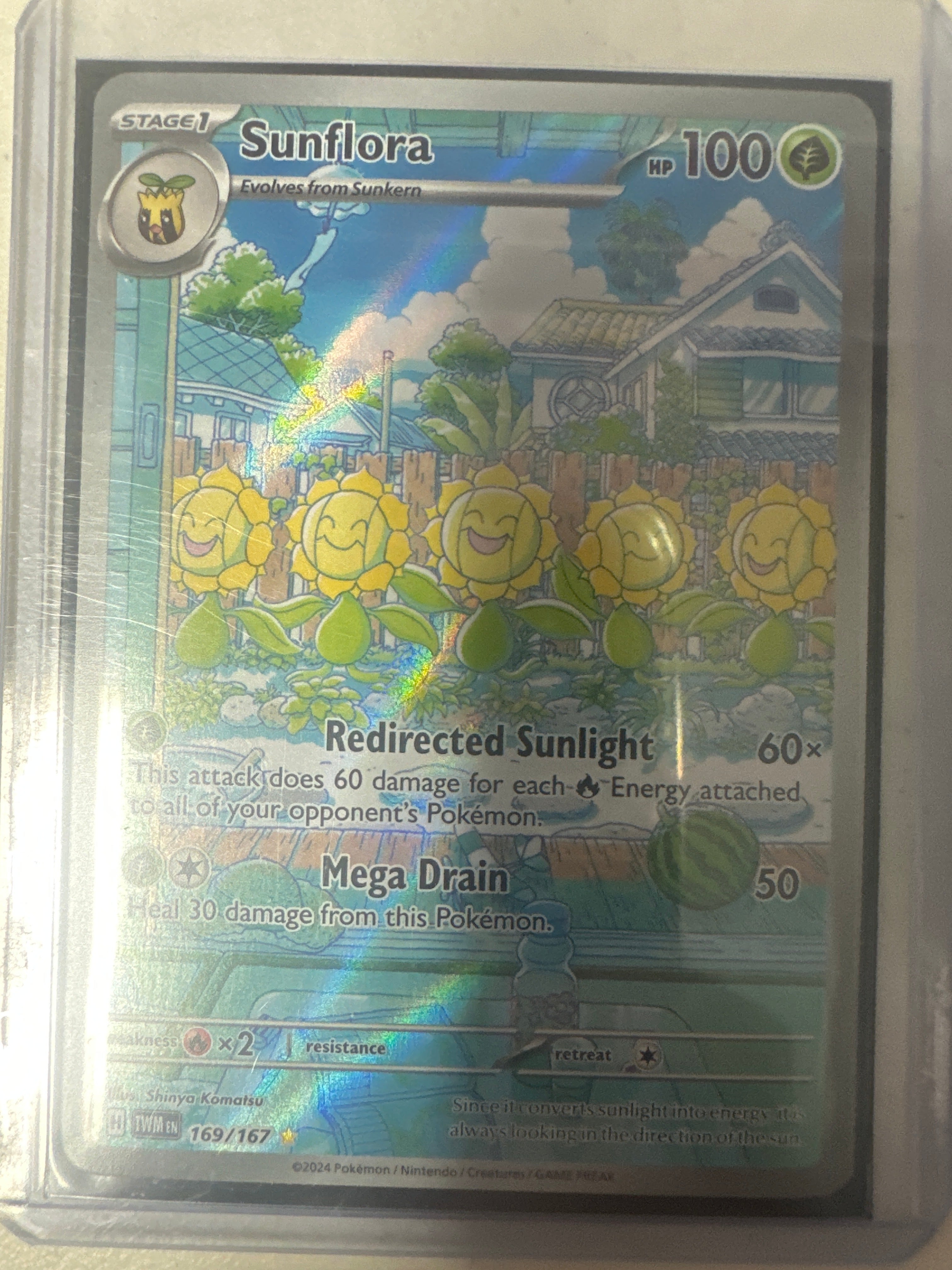 Pokémon | Sunflora 169/167 • Twilight Masquerade