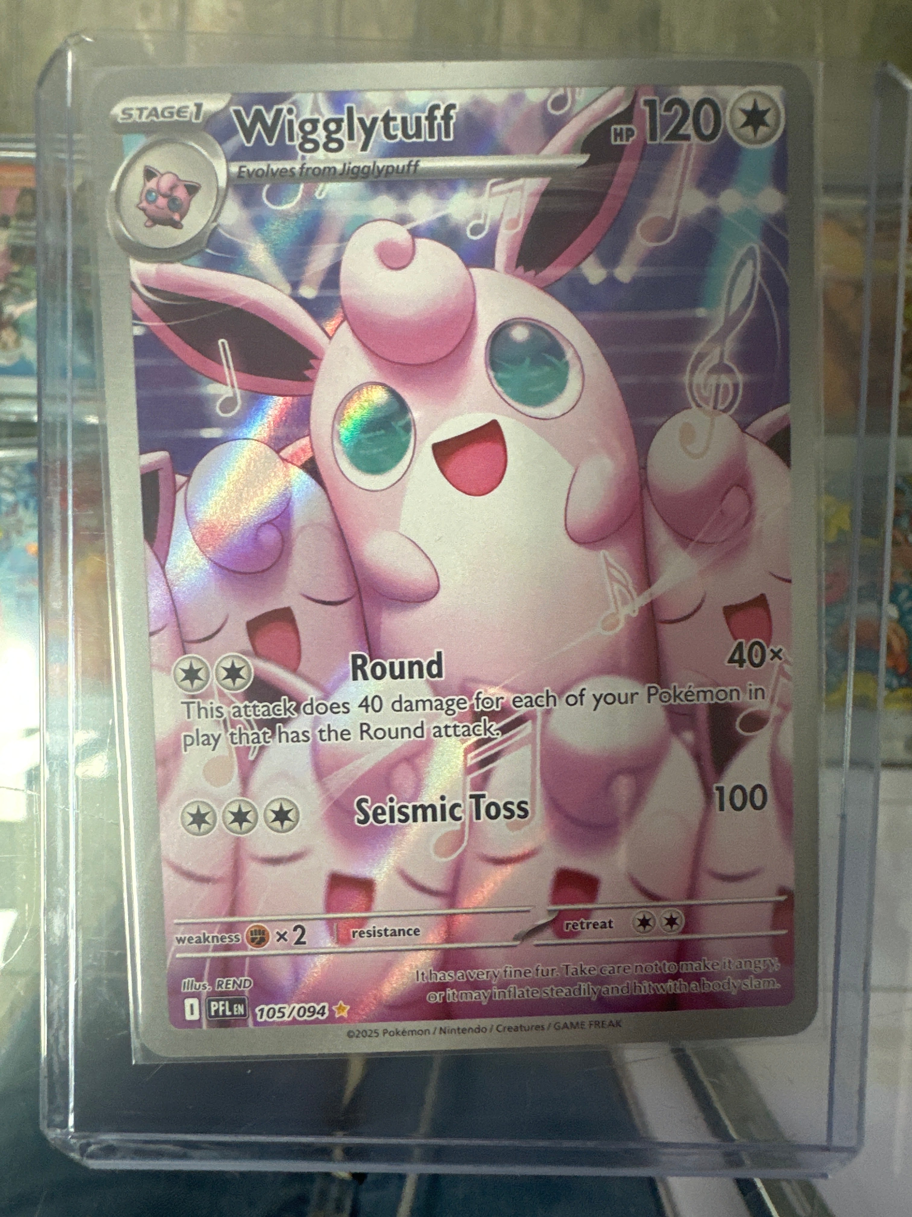 Pokémon | Wigglytuff 105/094 • Phantasmal Flames