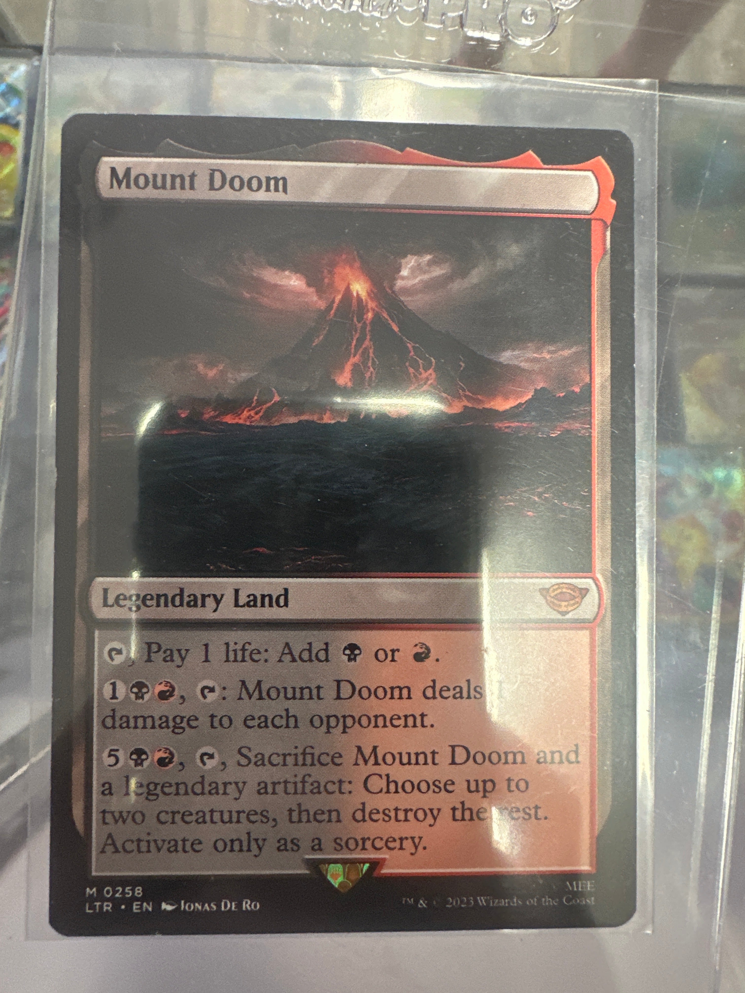 Magic The Gathering | Mount Doom 0258 • Lord Of The Rings