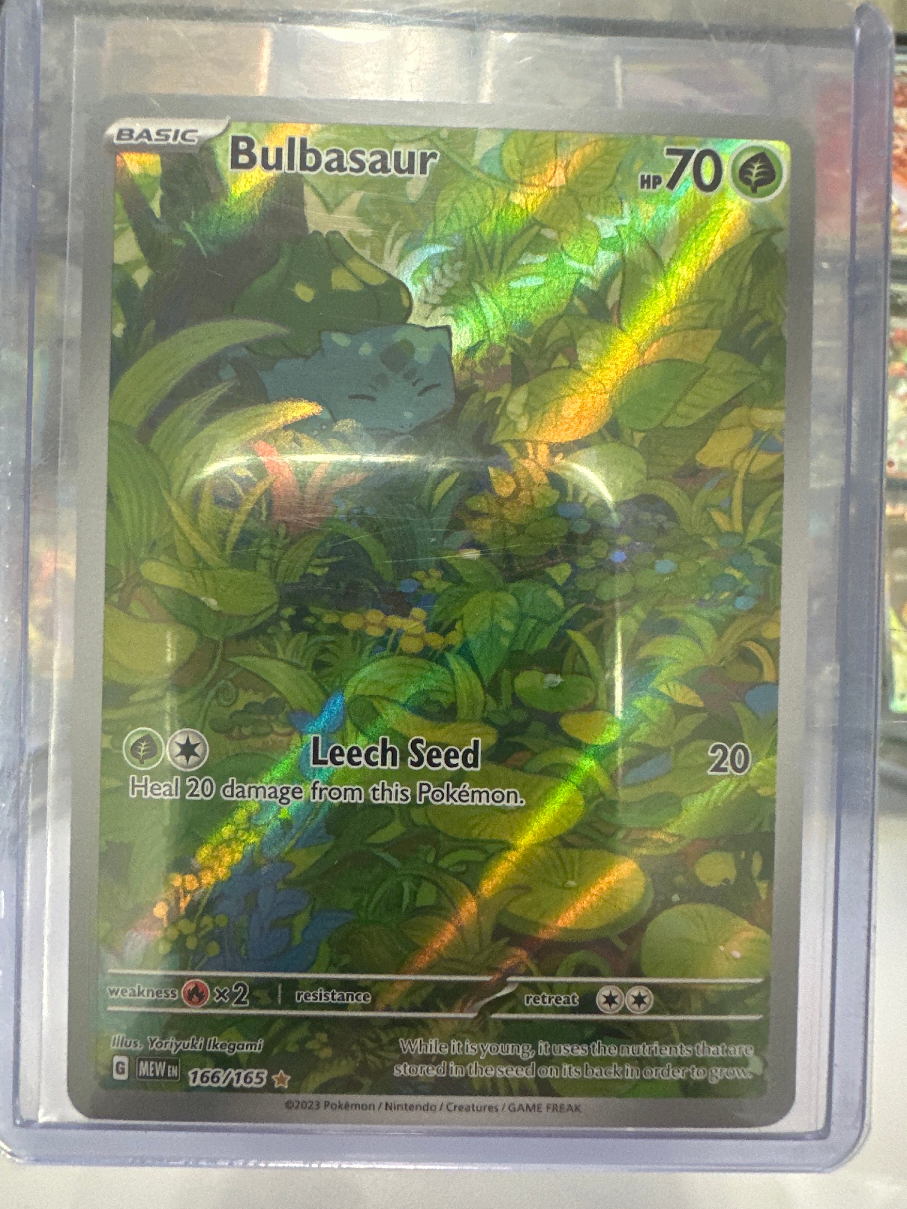 Pokémon | Bulbasaur 166/165 • 151