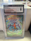 CGC 9 Pokemon | SV Paradox Rift Garchomp ex #245/182