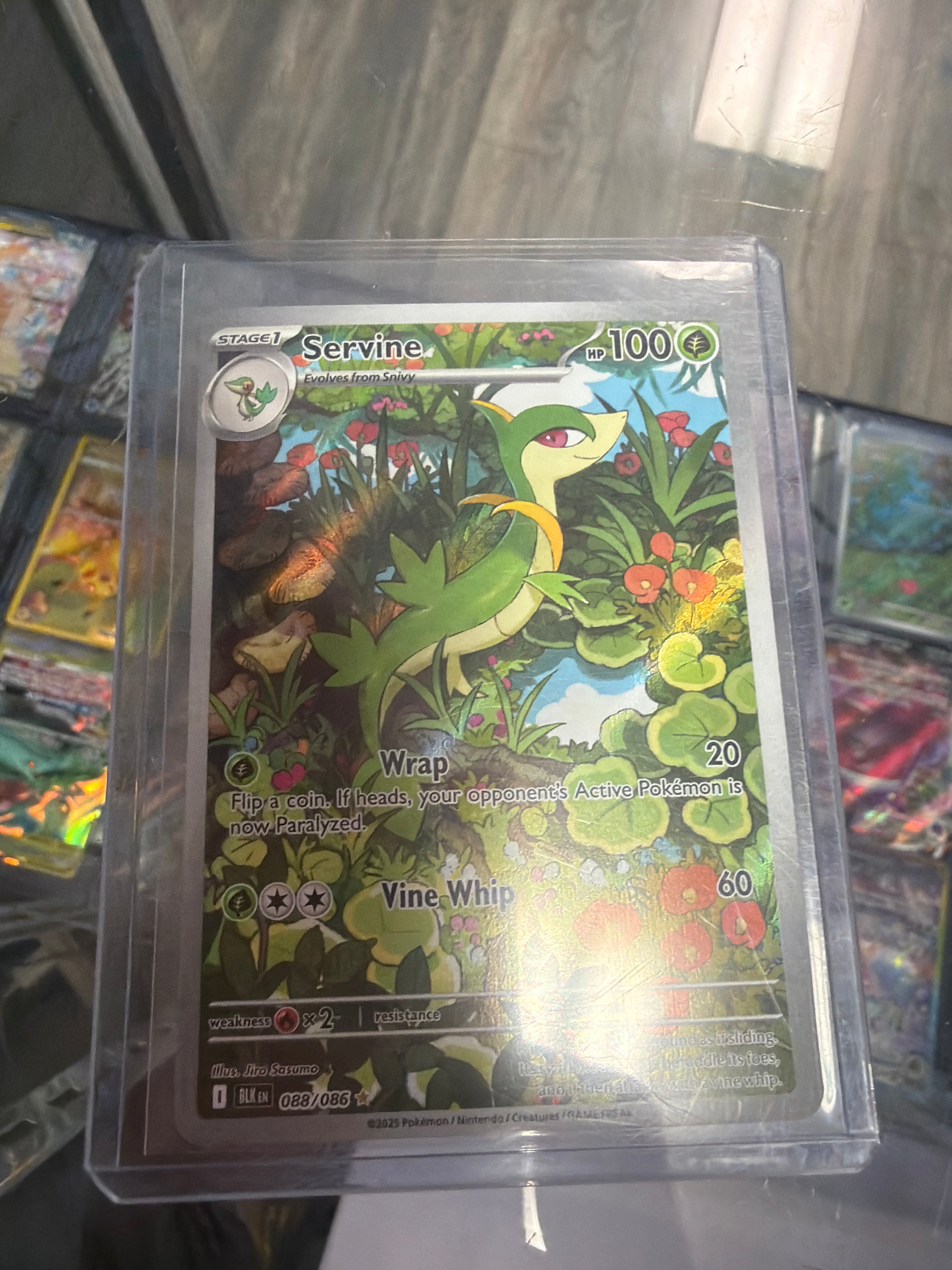 Pokemon | Servine - 088/086 - SV: Black Bolt (BLK)