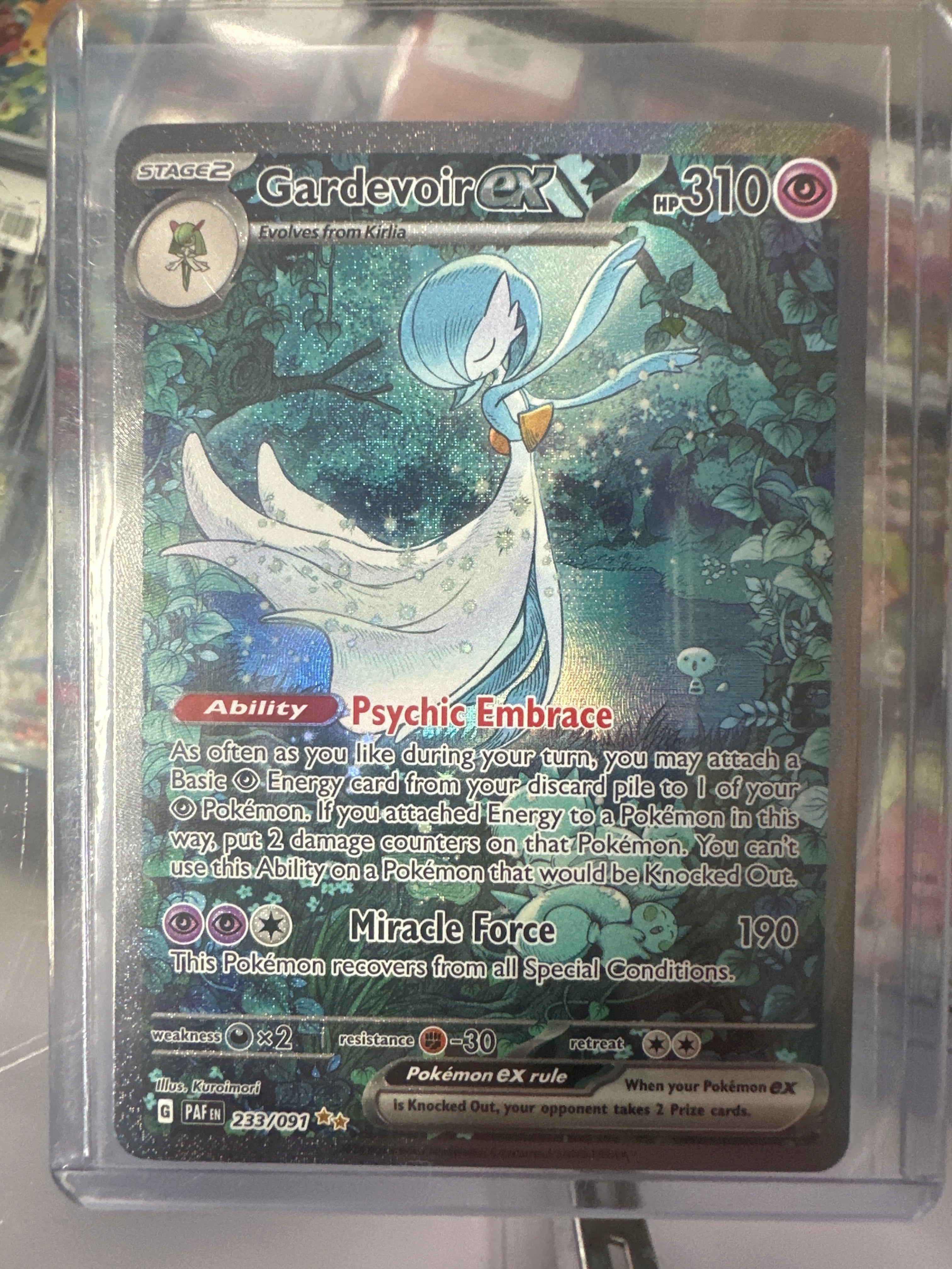 Pokémon | Gardevoir EX 233/091 • Paldean Fates