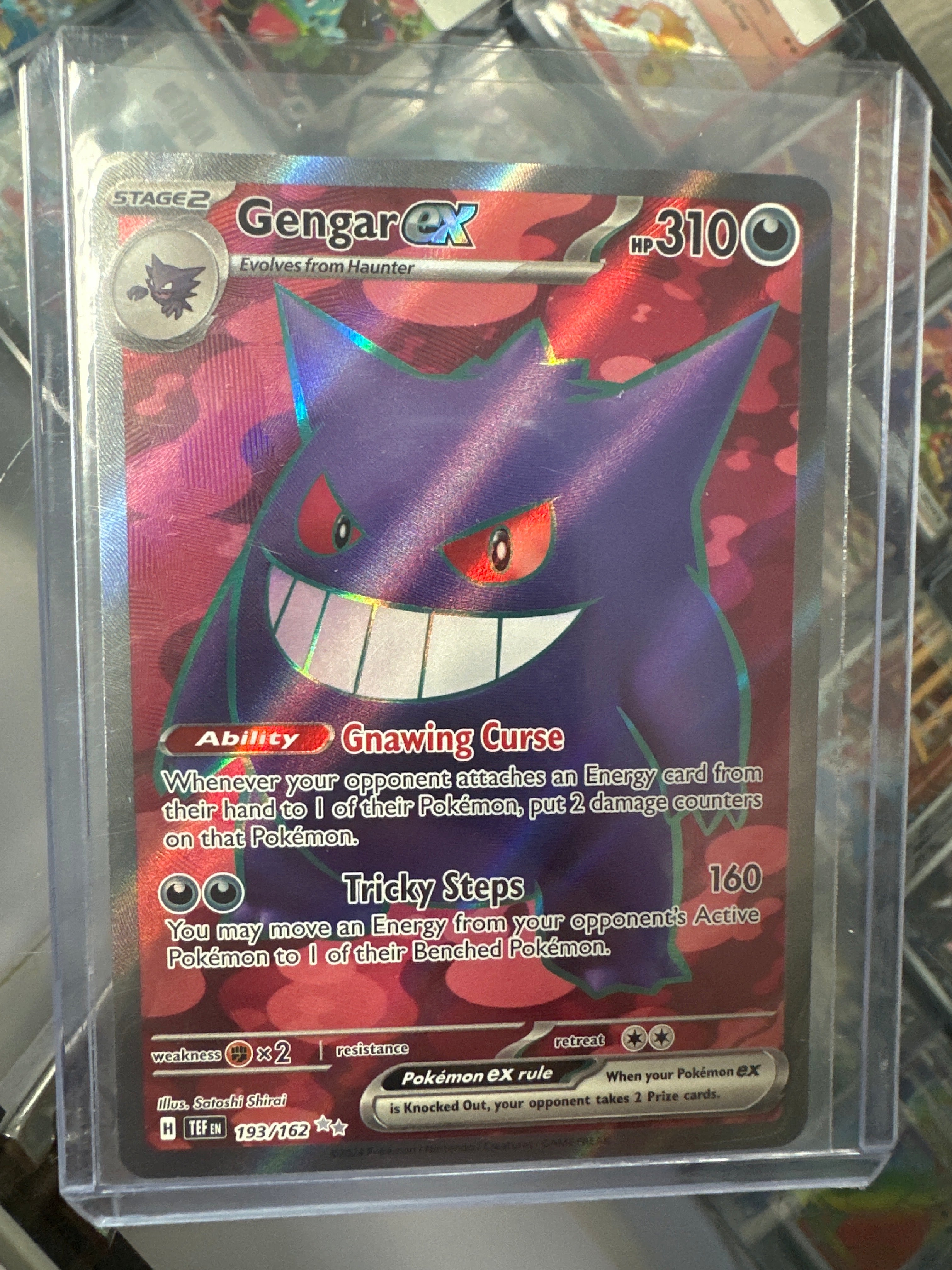 Pokémon | Gengar EX 193/162 • Temporal Forces