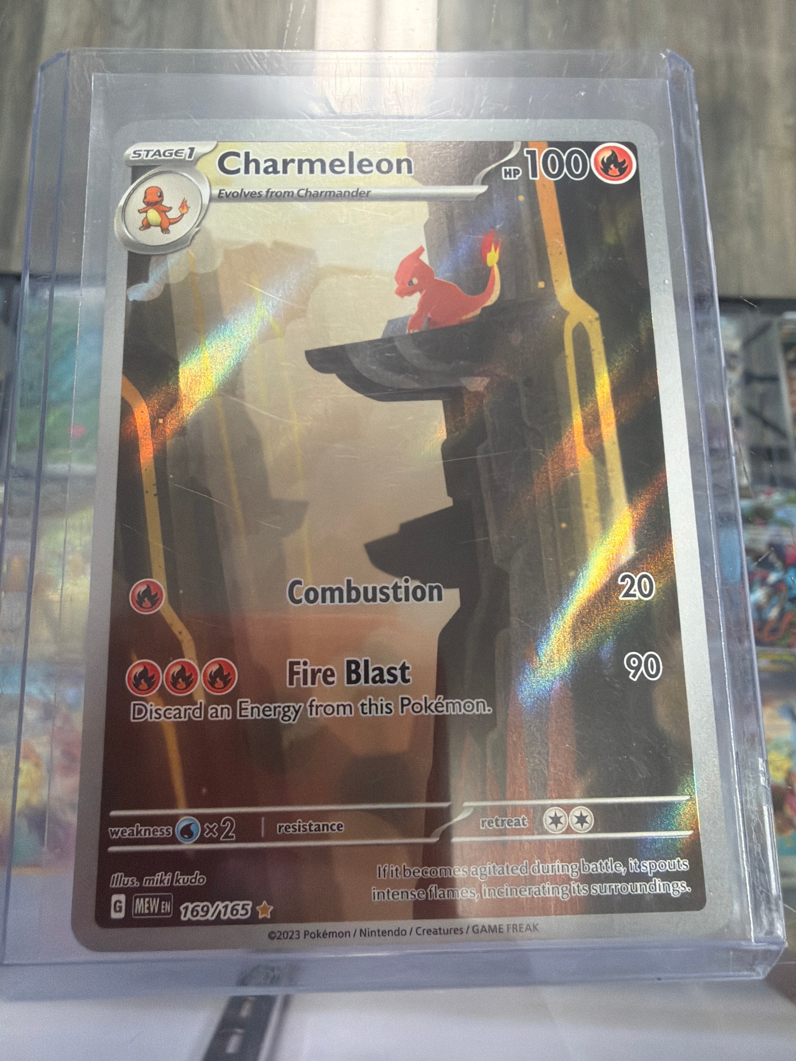 Pokemon | Charmeleon AR 169/165 -  151