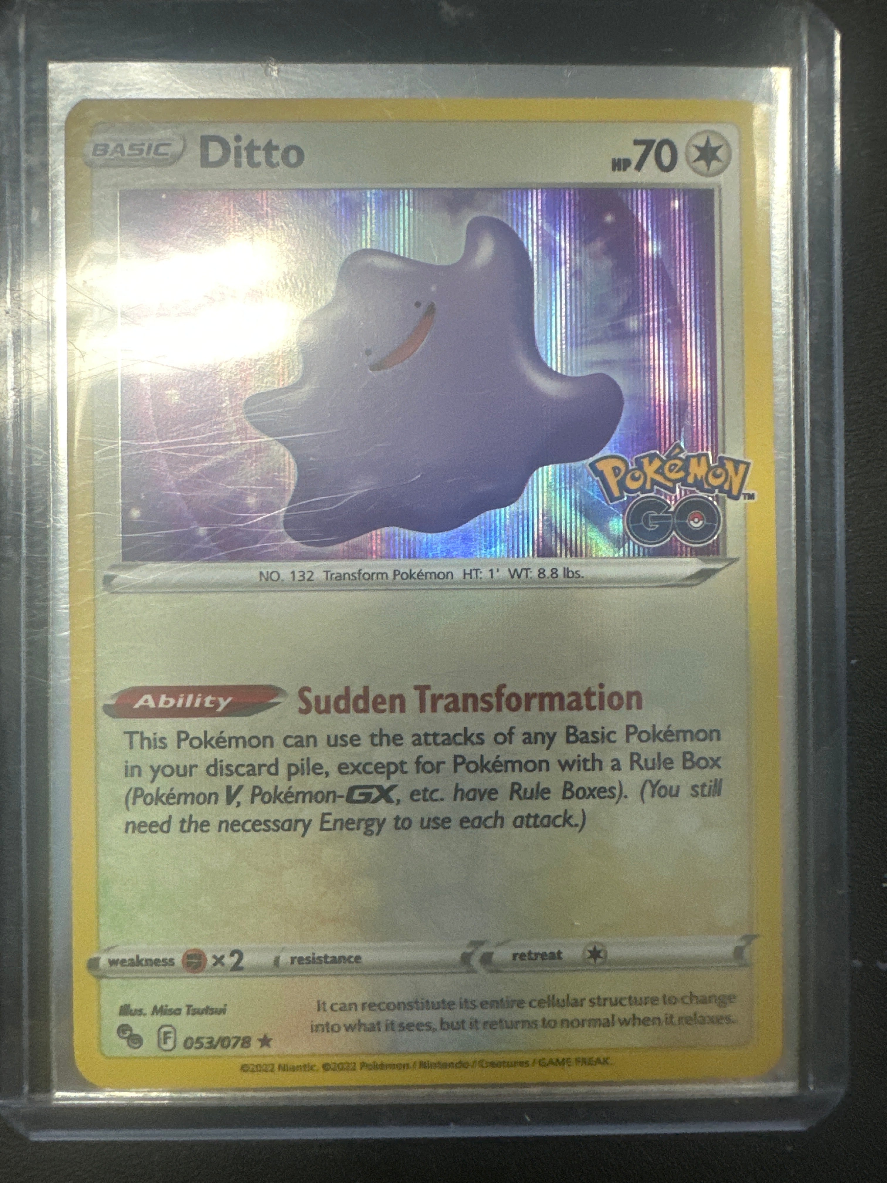 Pokémon | Ditto 053/078 • Pokémon Go