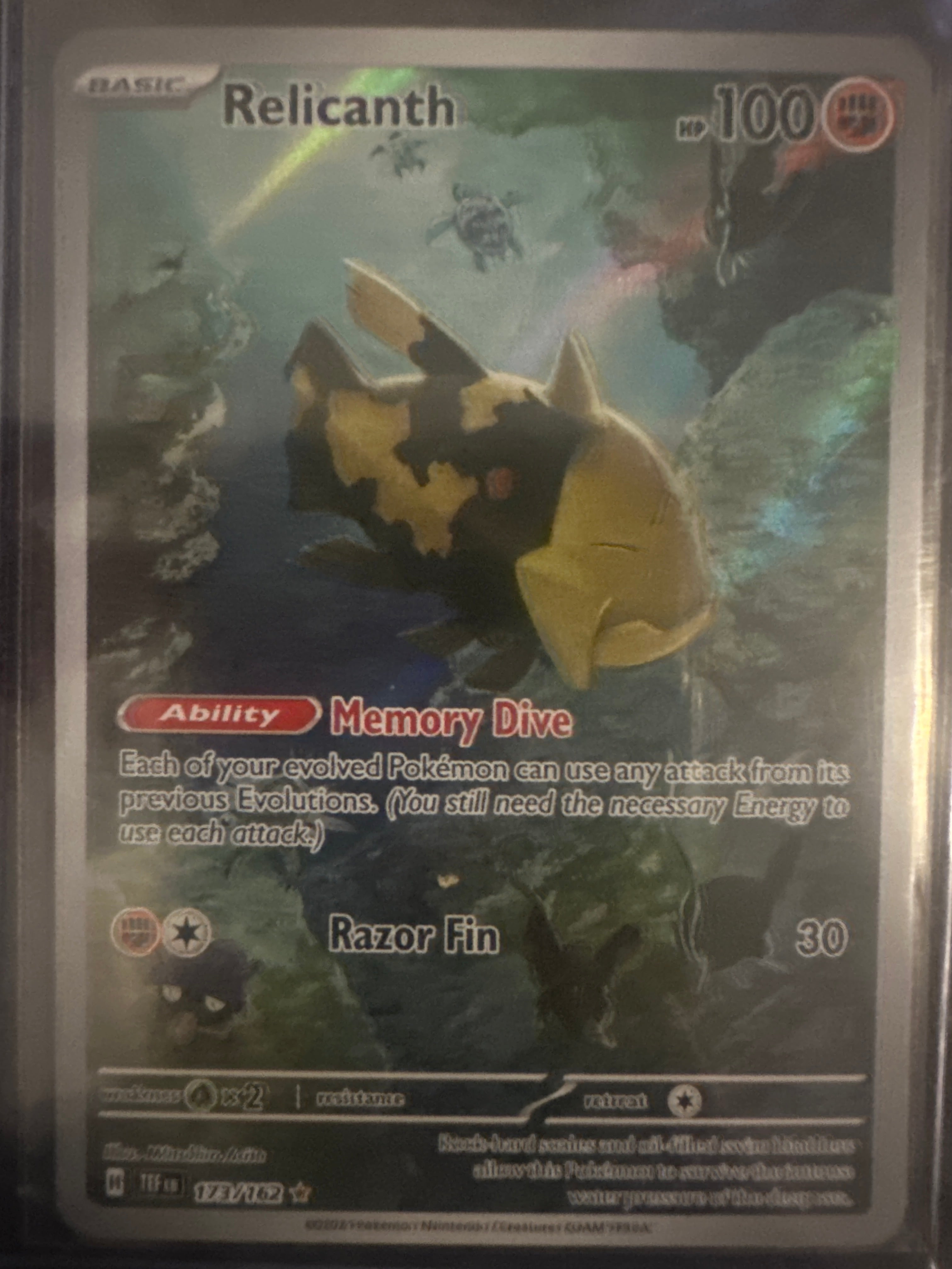 Pokémon | Relicanth 173/162 • Temporal Forces