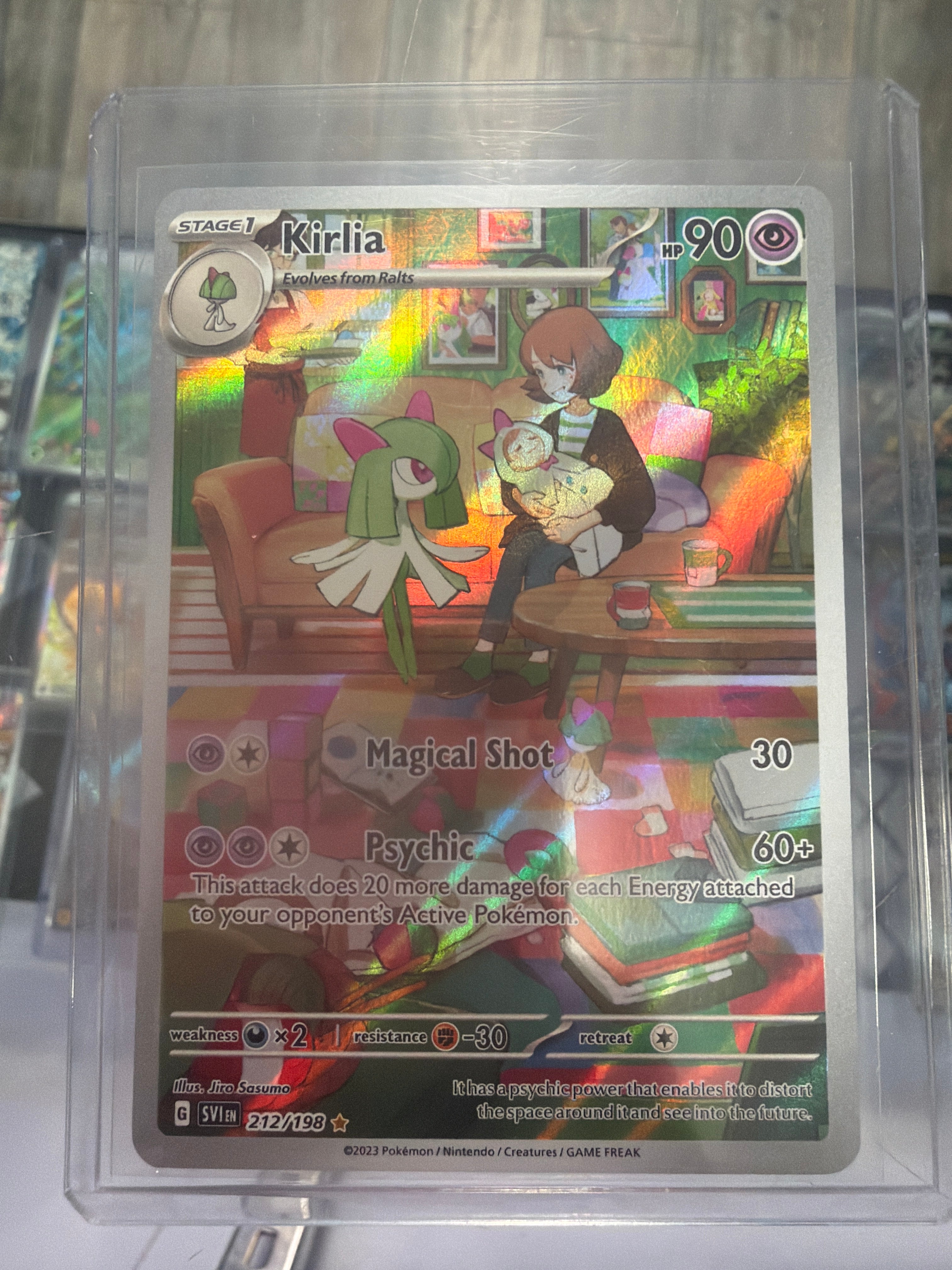 Kirlia 212/198 SV01: Scarlet & Violet Base Set Holo