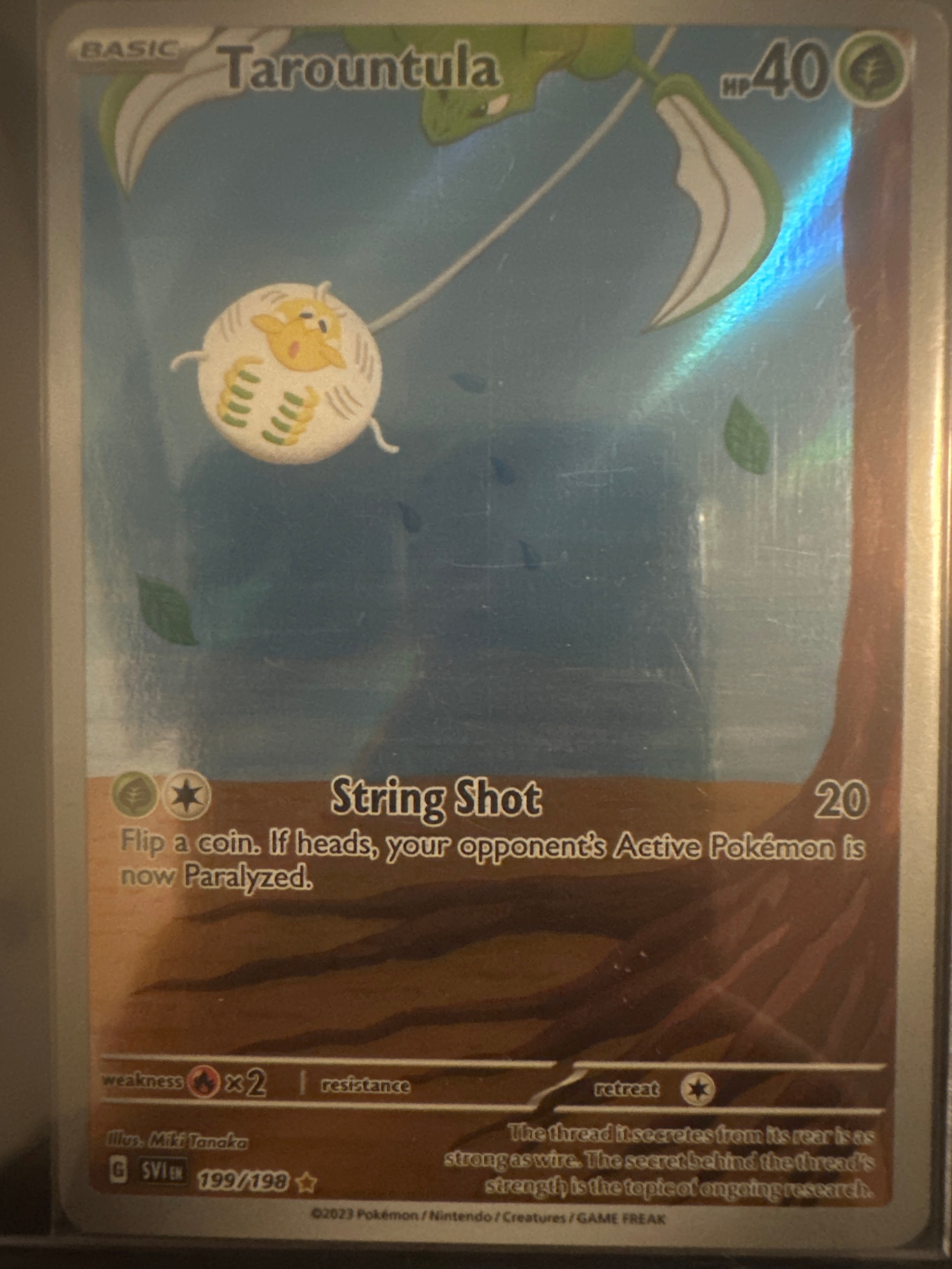 Pokémon | Tarountula 199/198 • Scarlet & Violet Base