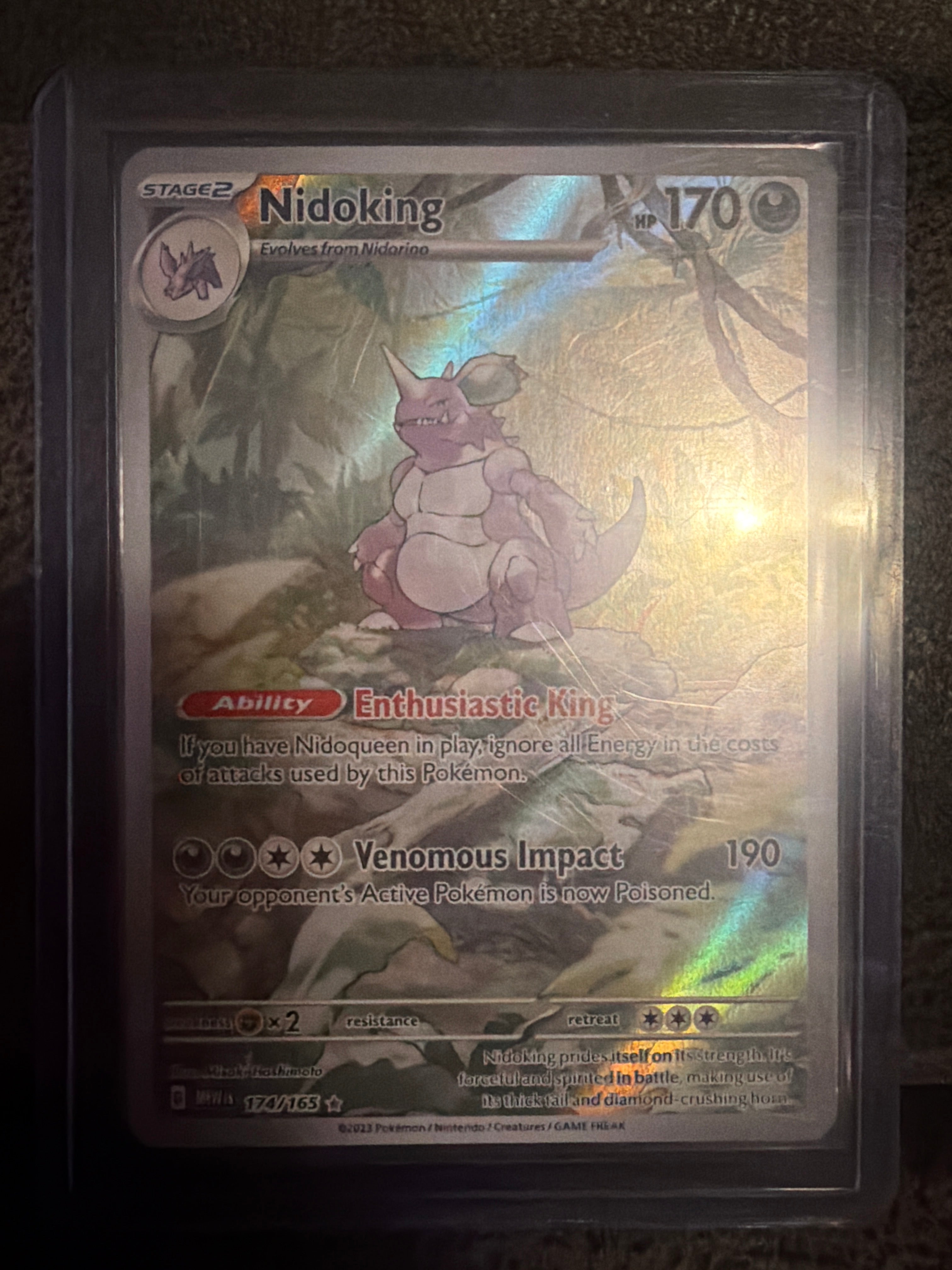Pokemon | Nidoking - 174/165 - SV: Scarlet & Violet 151 (MEW)