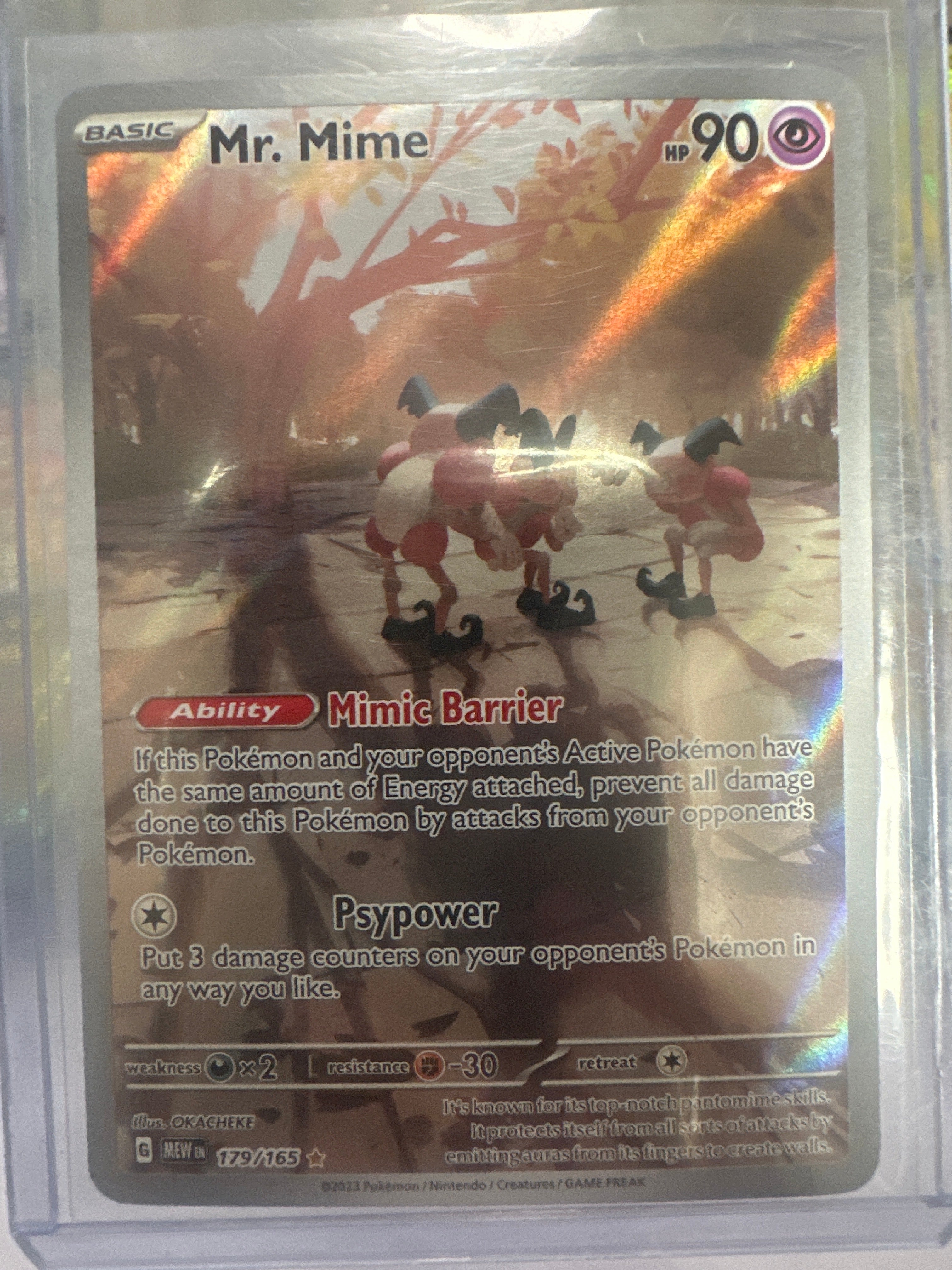 Pokémon | Mr. mime 179/165 • 151