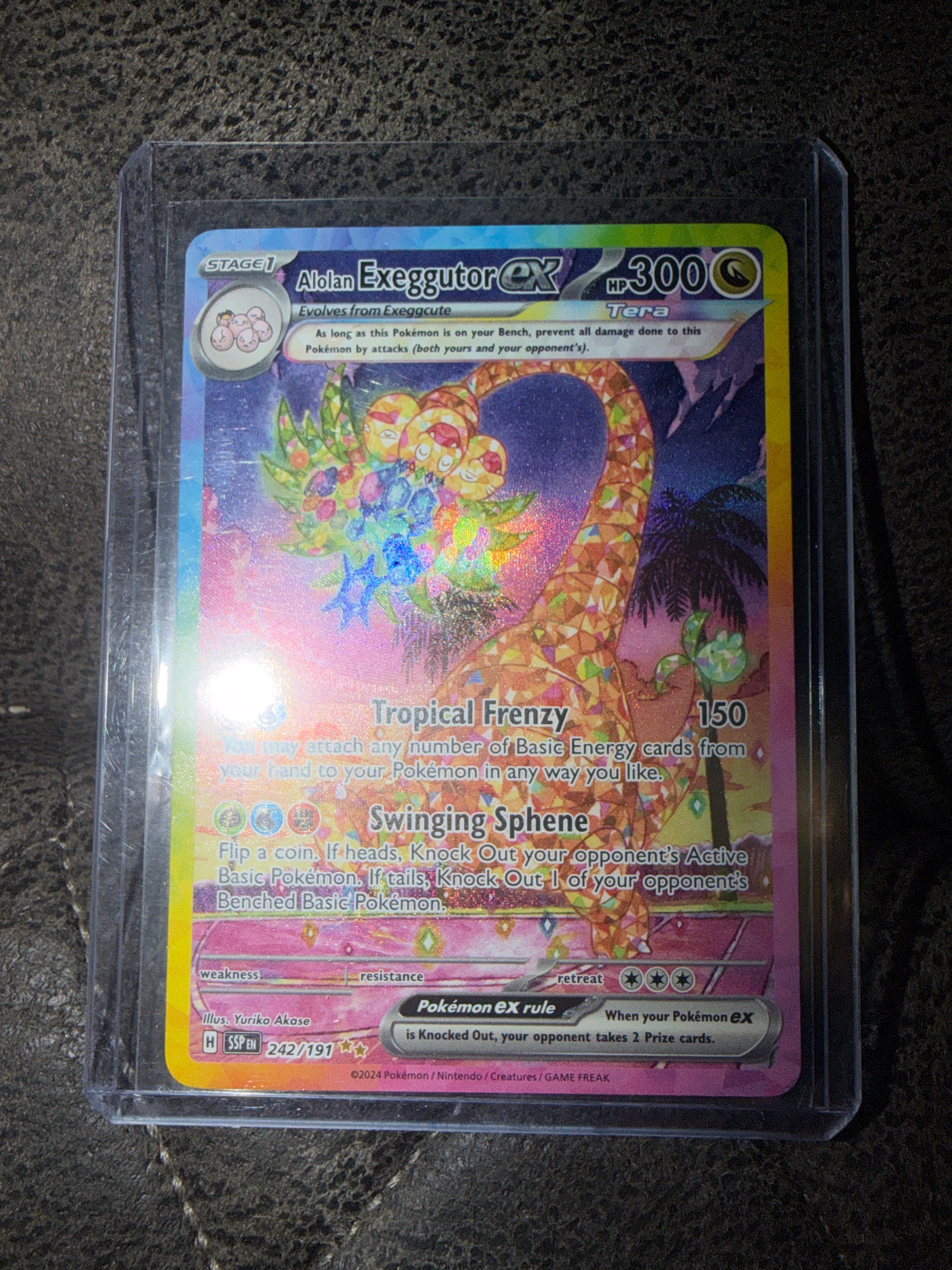 Pokemon | Alolan Exeggutor ex - 242/191 - SV08: Surging Sparks (SSP)
