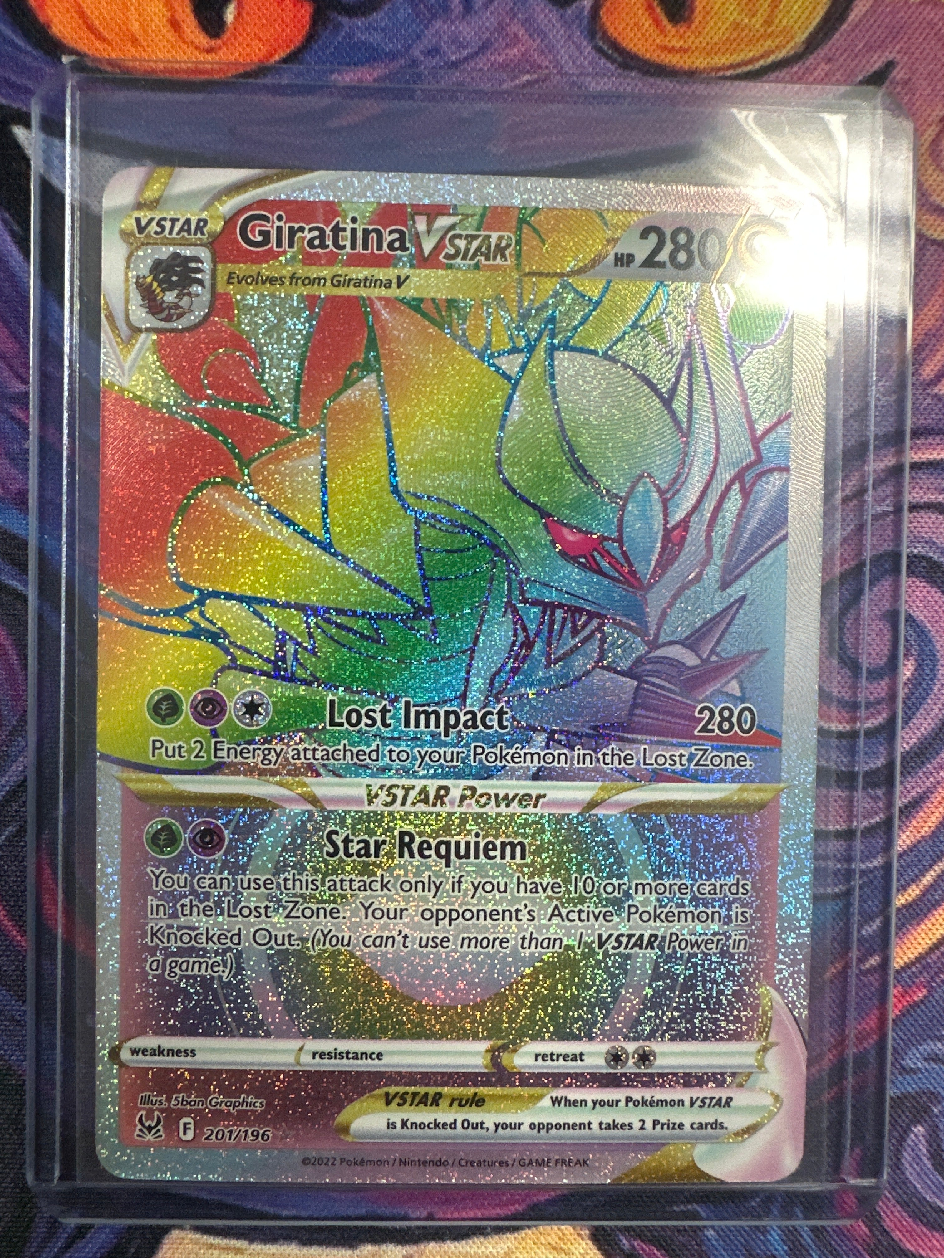 Pokémon | Giratina Vstar 201/196 • Lost Origin