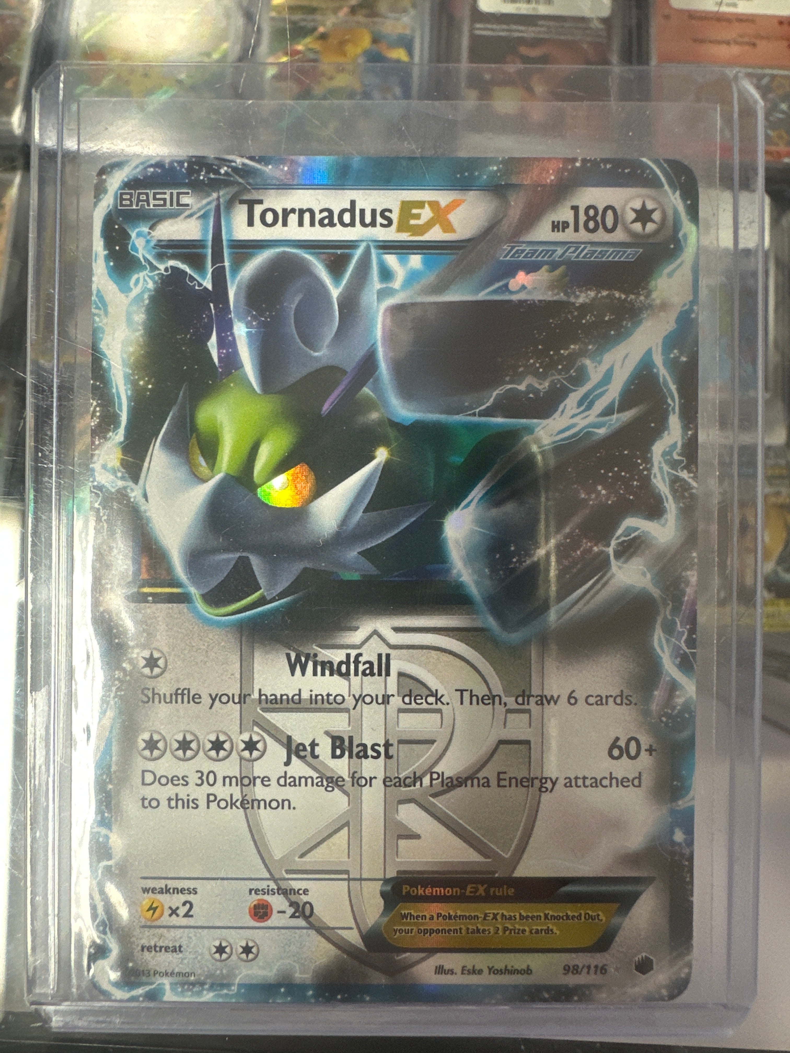 Pokémon | Tornadus EX 98/116 • Plasma Freeze