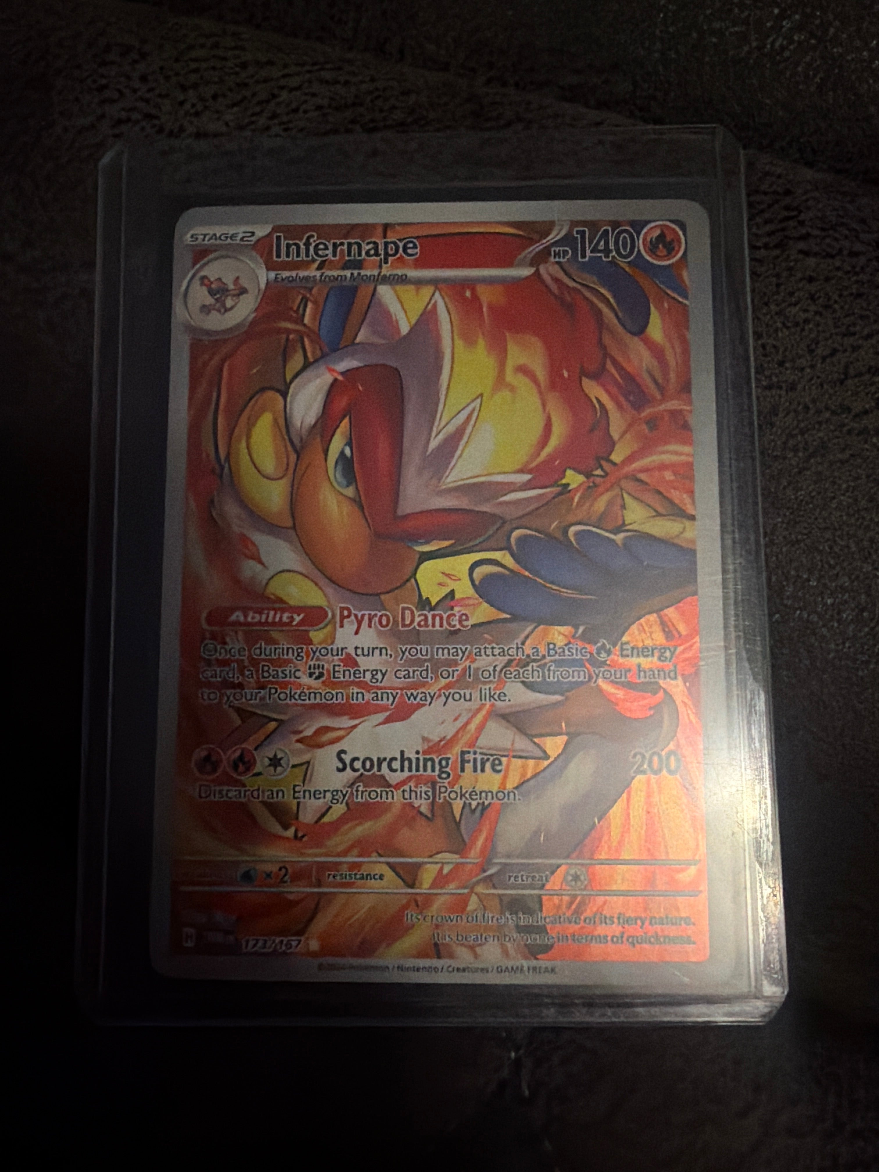 Pokemon | Infernape - 173/167 - SV06: Twilight Masquerade (TWM)