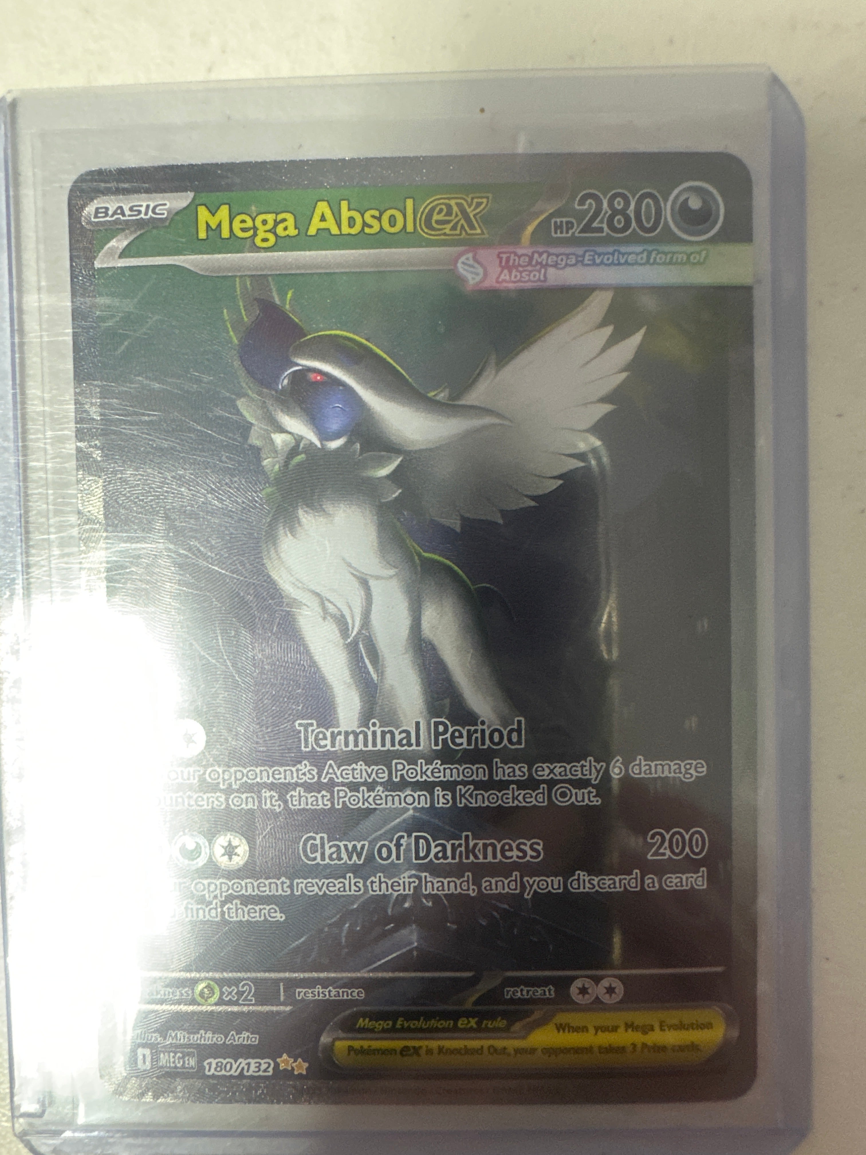 Pokémon | Mega Absol EX 180/132 • Mega Evolution
