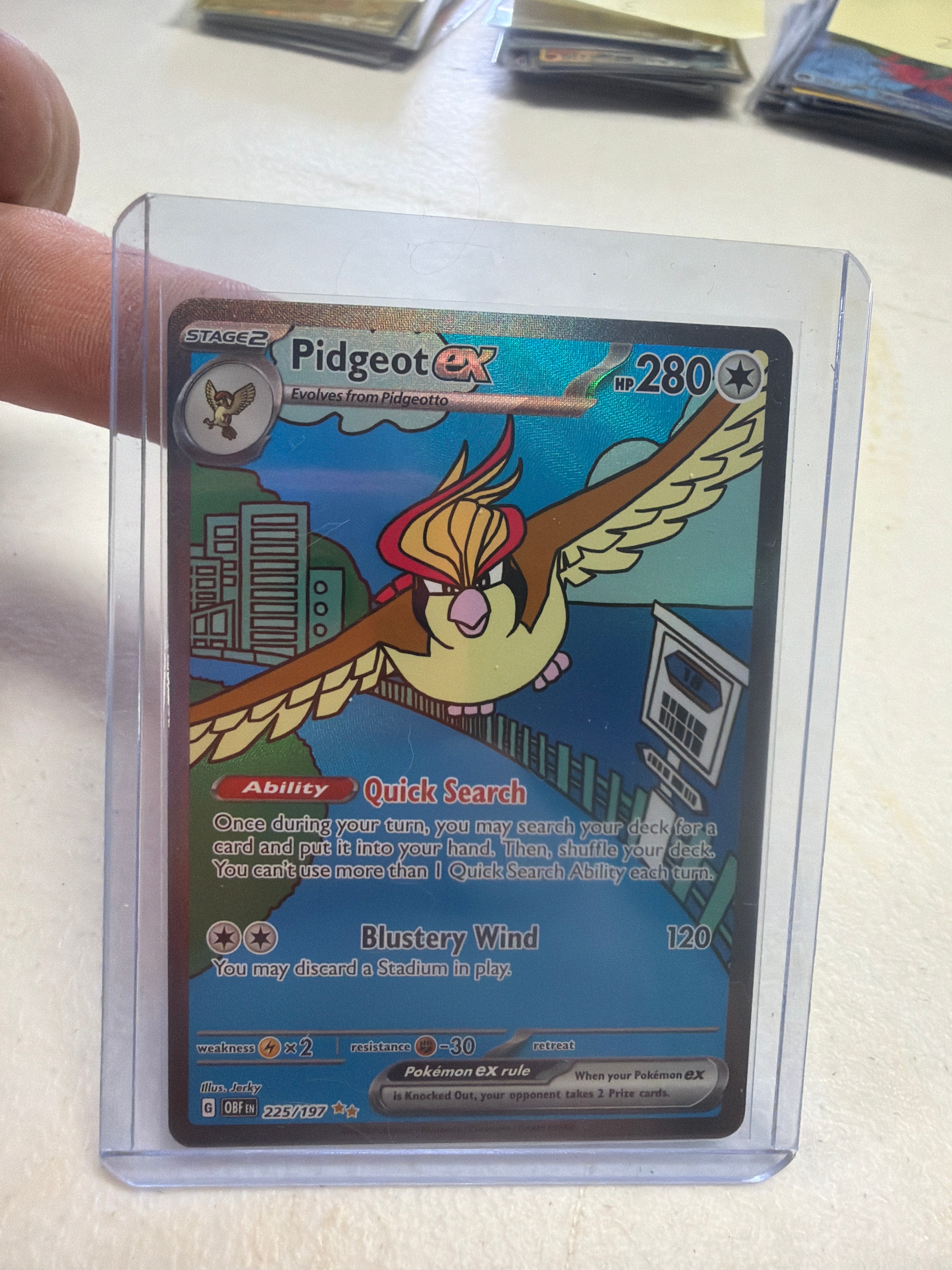 Pidgeot ex - 225/197 - SV03: Obsidian Flames (OBF)