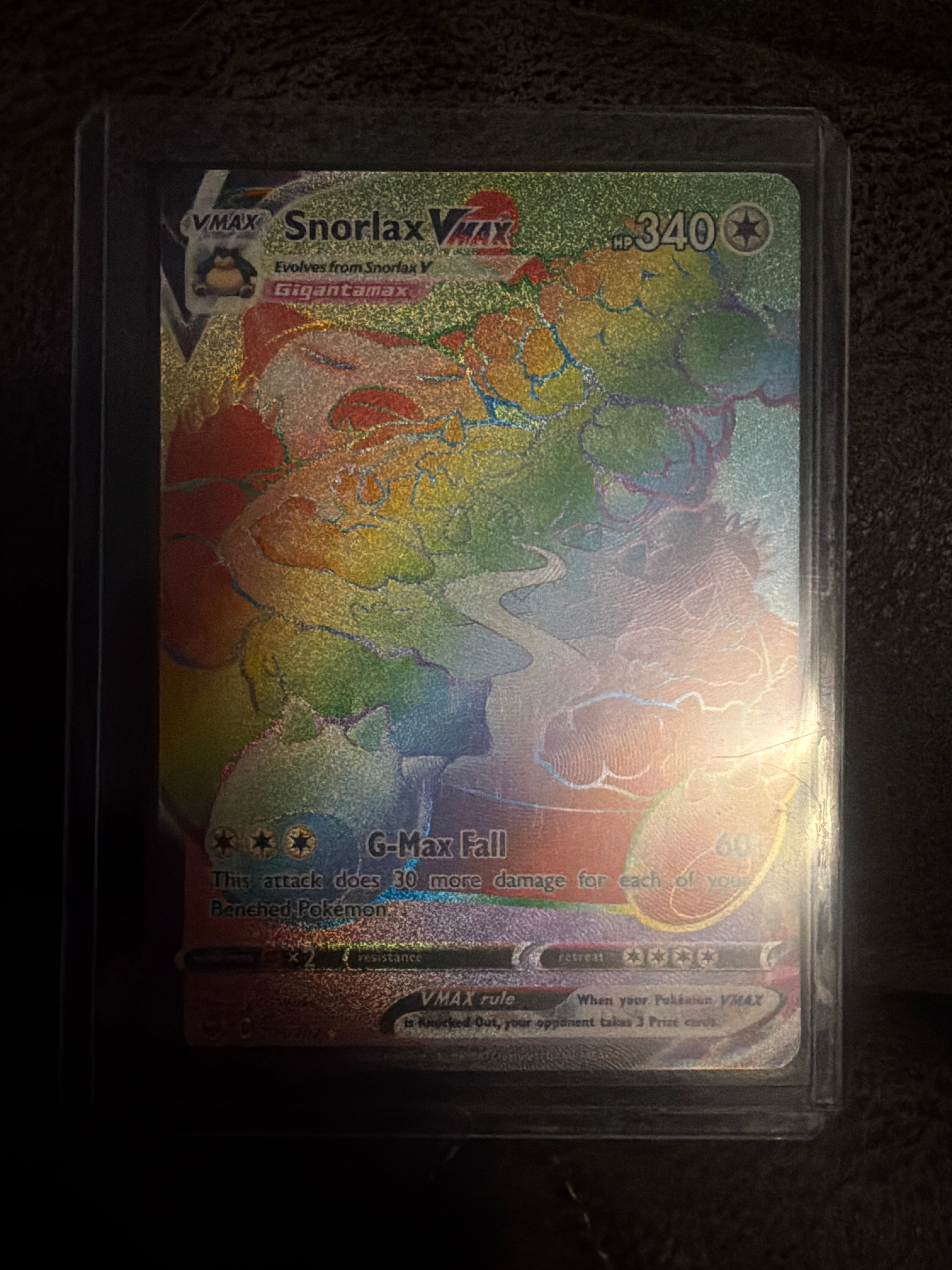 Pokemon | Snorlax VMAX (Secret) - SWSH01: Sword & Shield Base Set (SWSH01)