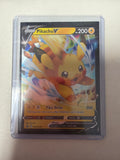 Pokemon Pikachu v SWSH285 TCG Sword and Shield Promo Card Near Mint Condition