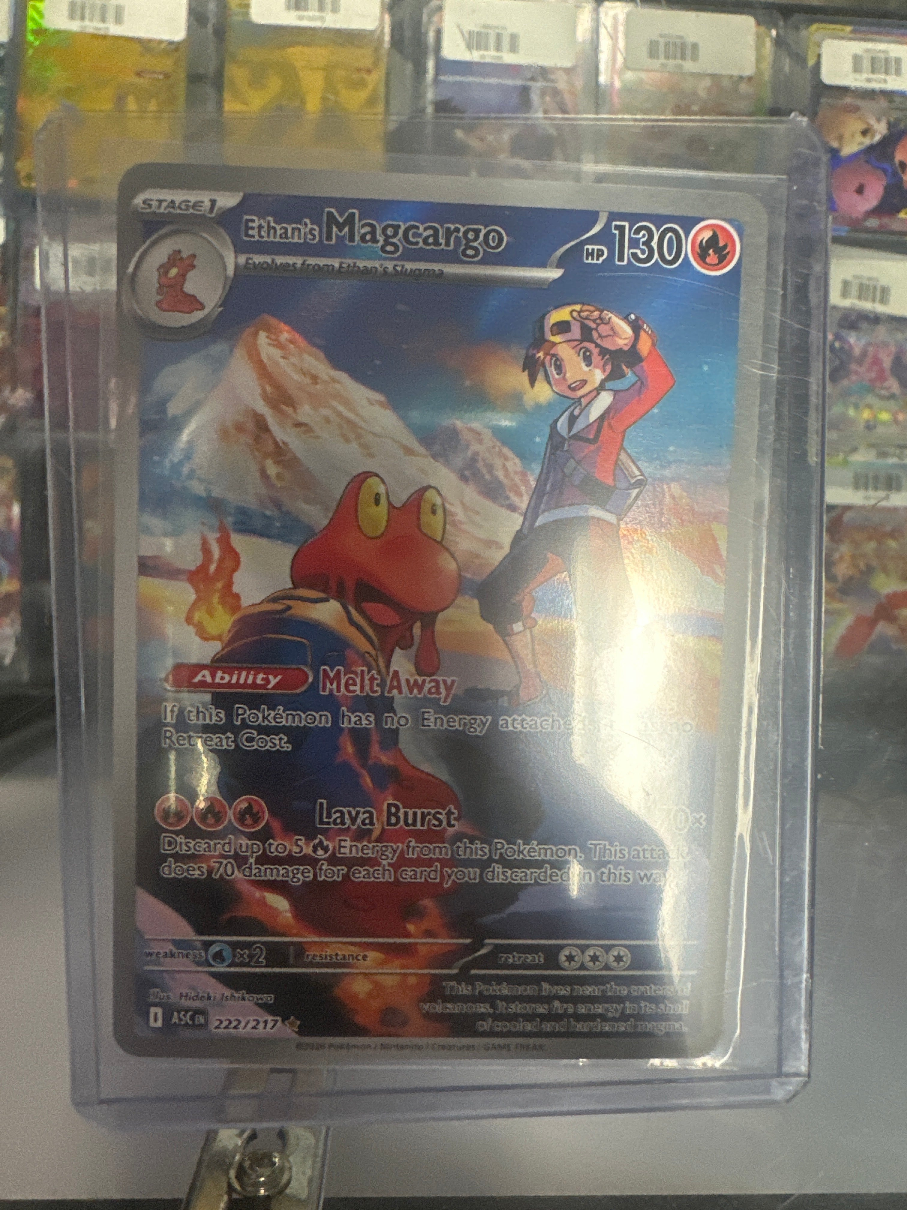Pokémon | Ethan’s Magcargo 222/217 • Ascended Heroes