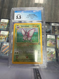Pokemon Jungle Venomoth Holo 13/64 CGC 5.5 Venonat Pokémon 1999